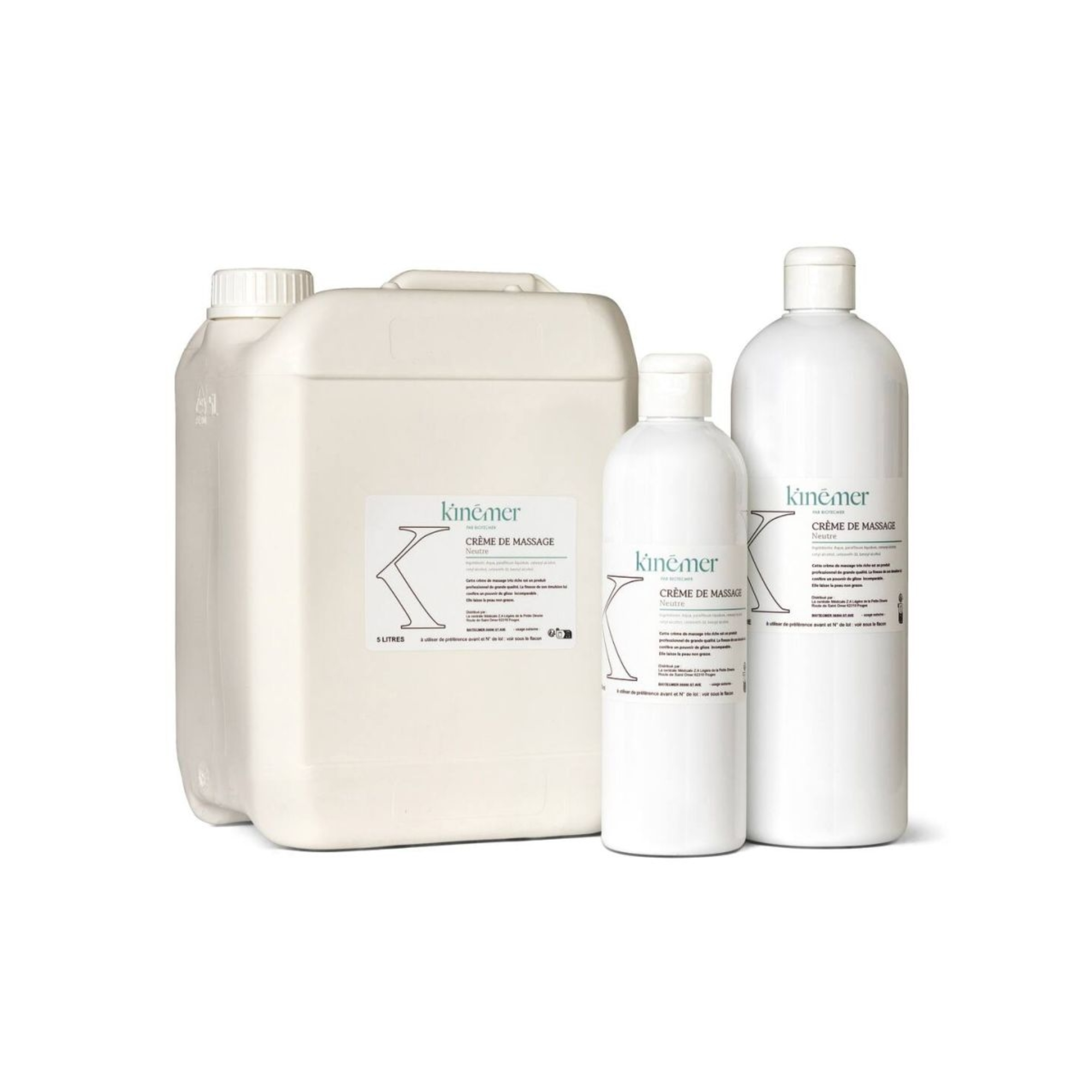 Kine Mass Crema de Masaje Neutra - Kinémer - BIOTECMER