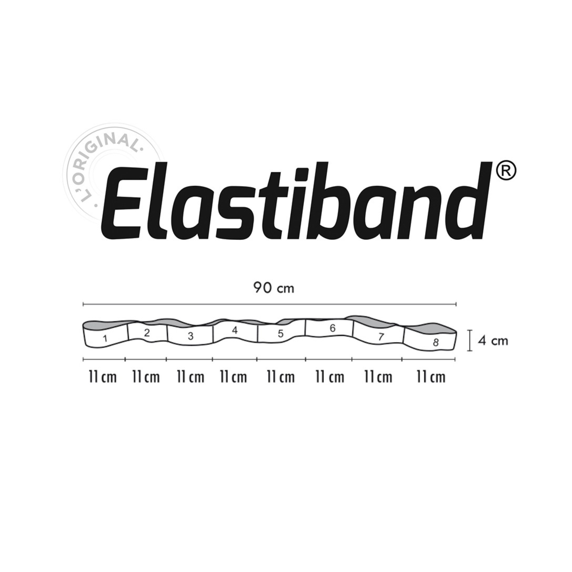 Elastiband® a granel 90 cm - 10 kg - varios colores - Sveltus