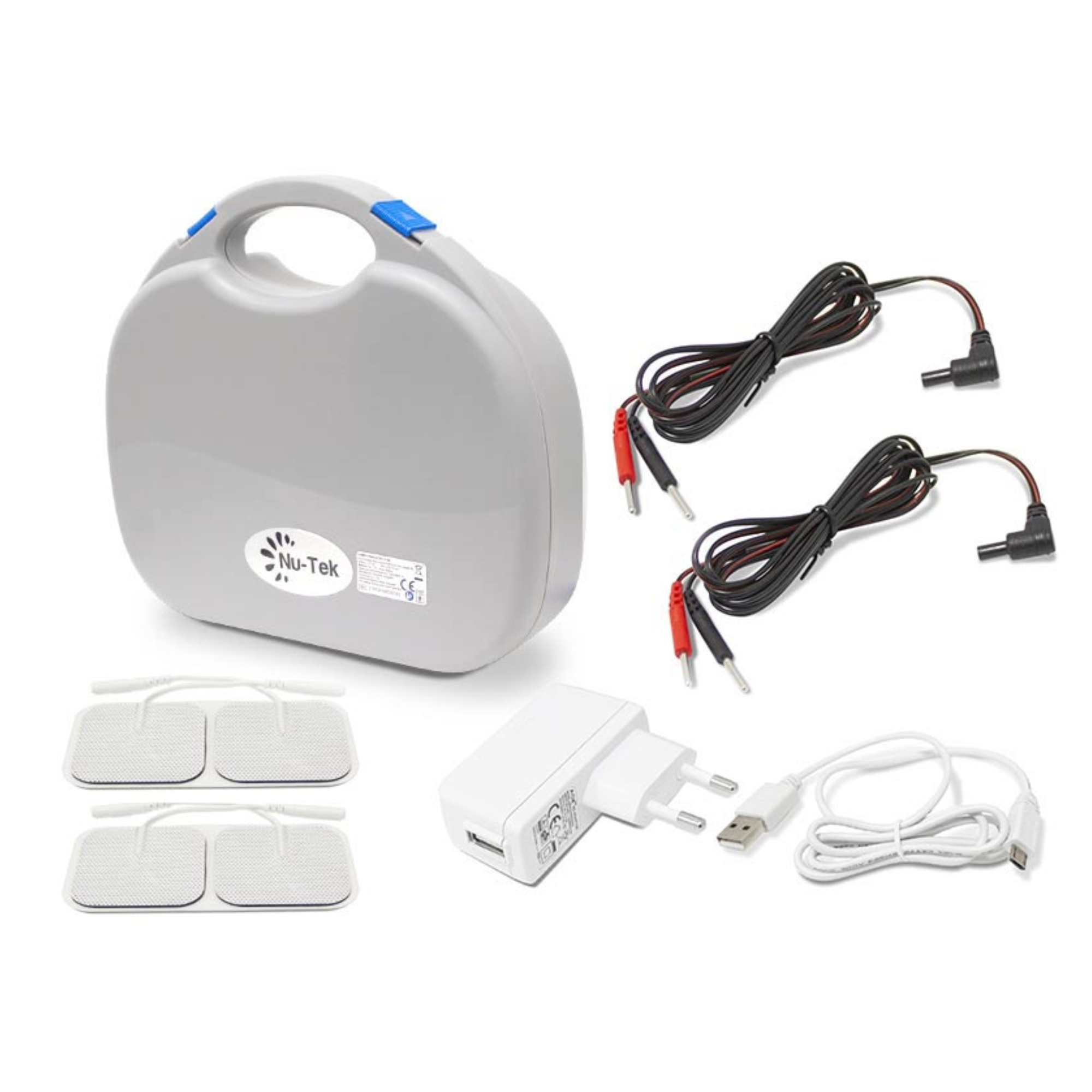 Electroestimulador profesional - Tens/Ems/Ifc/Rus/Mes - 2 canales - 90 programas