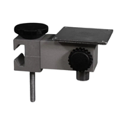 Tornillo de banco para rieles médicos salida vertical y horizontal de la lámpara con placa adaptadora - TAPA