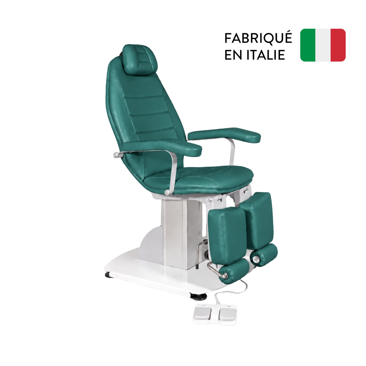 Fauteuil de pédicurie Électrique - Podotec - 1 moteur - 30 coloris - Tecnomed