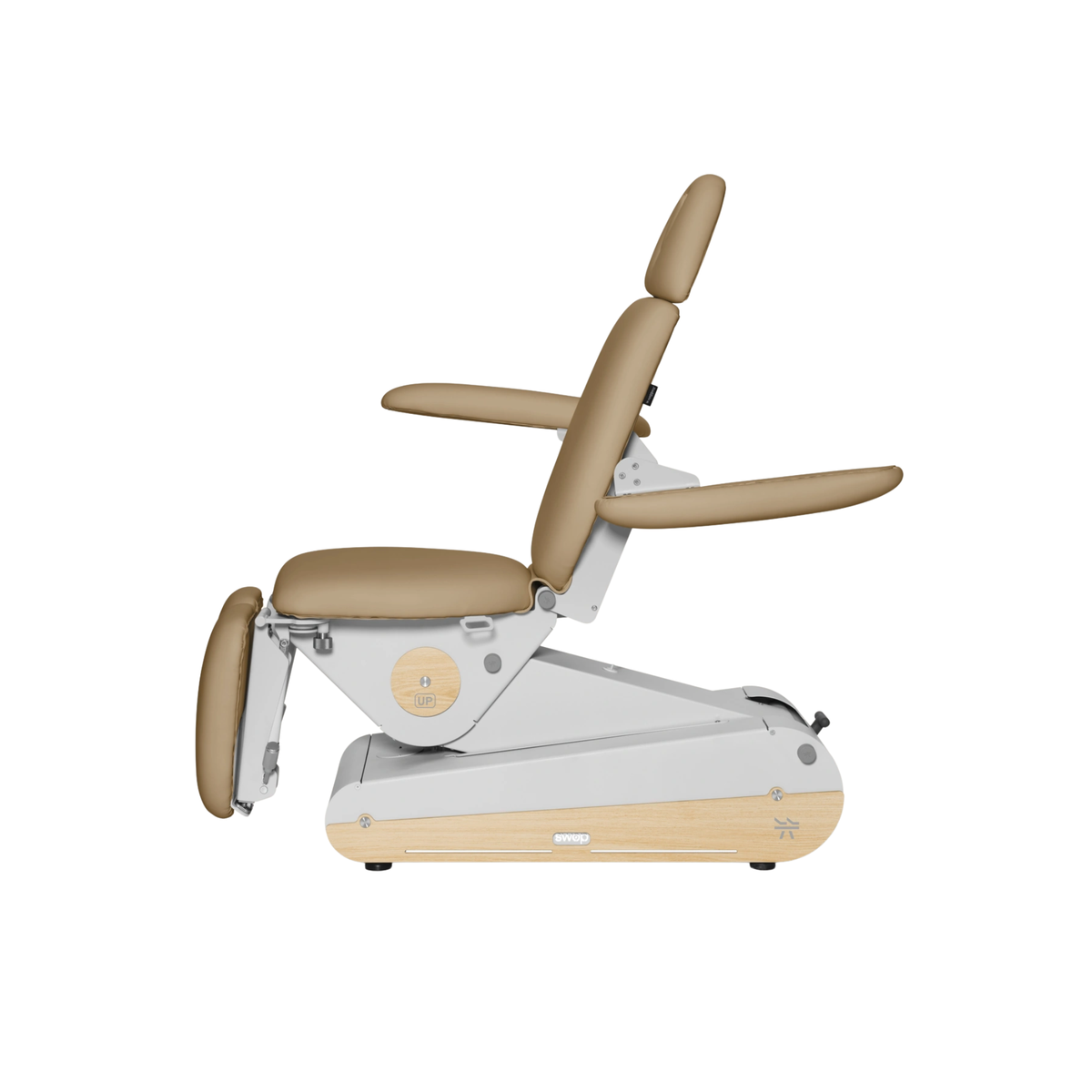 Fauteuil de pédicurie Électrique avec chauffage - 3 coloris - Swop P3 Up - Naggura