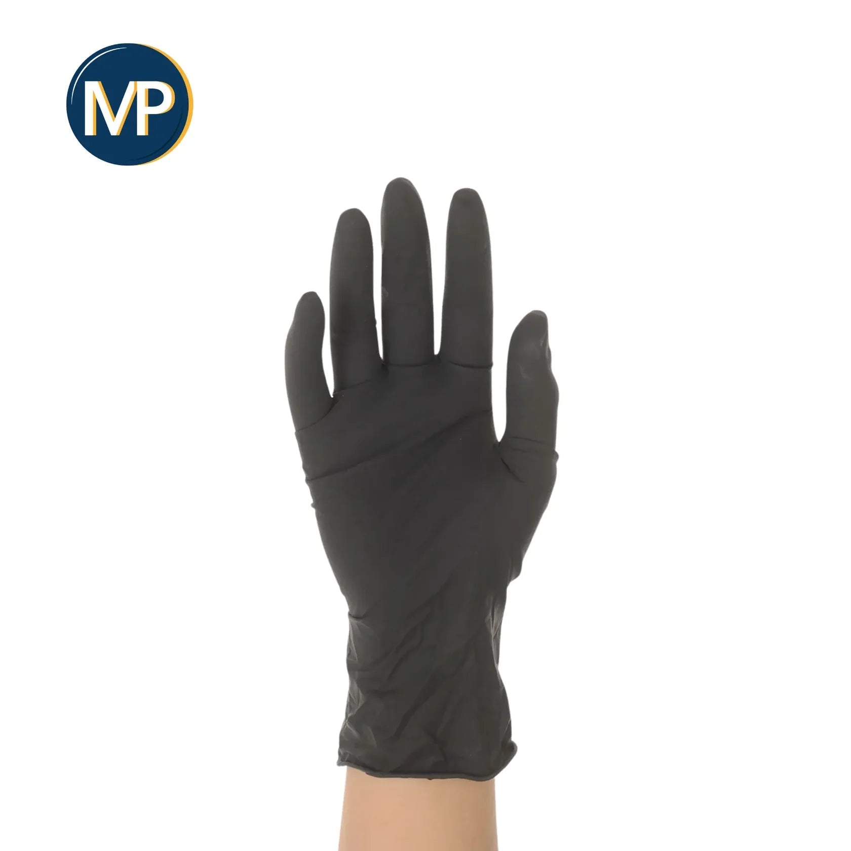 Guantes de exploración - Látex negro - Sin polvo - Caja de 100 - My Podologie