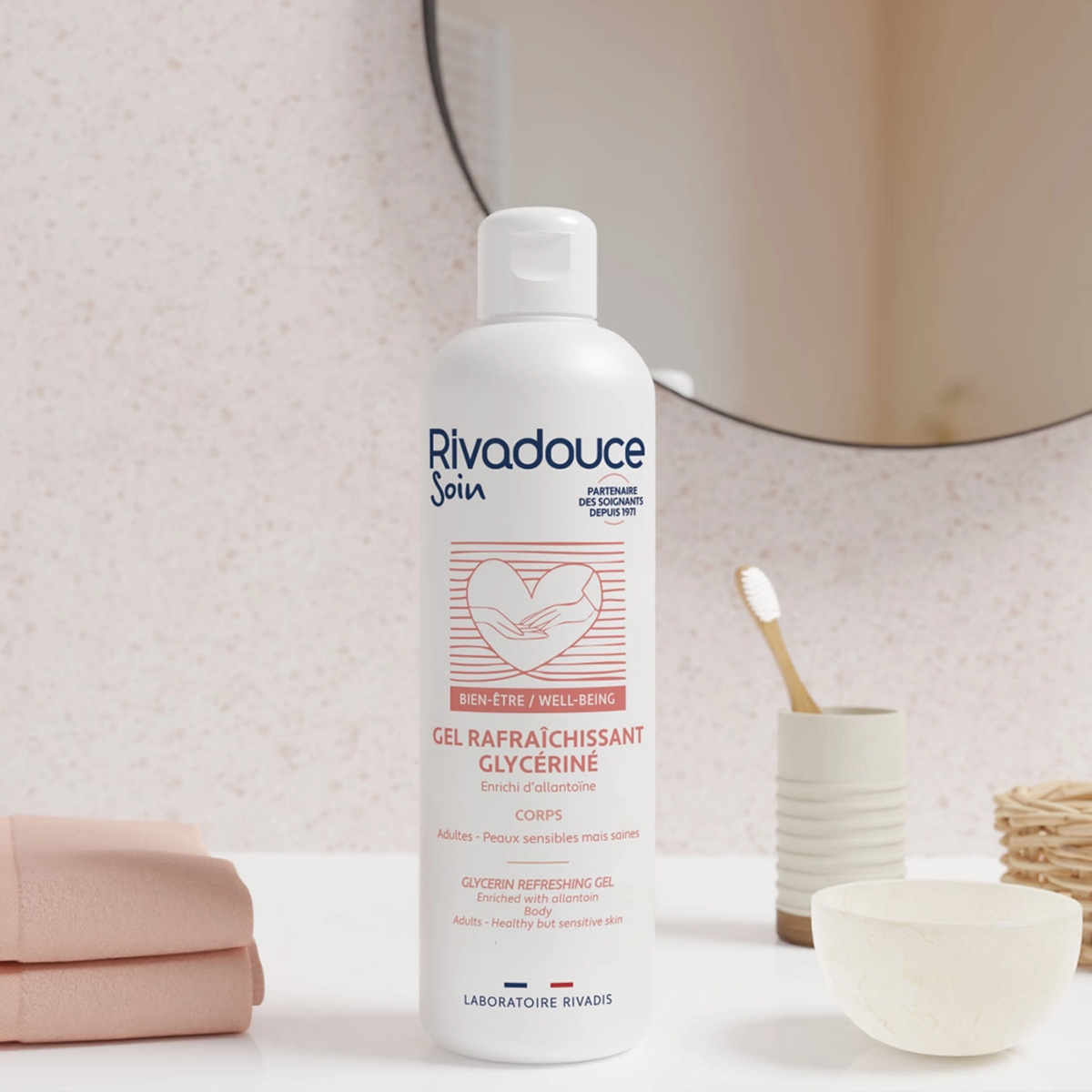 Gel Rafraichissant Glycériné - 500ml - Rivadouce