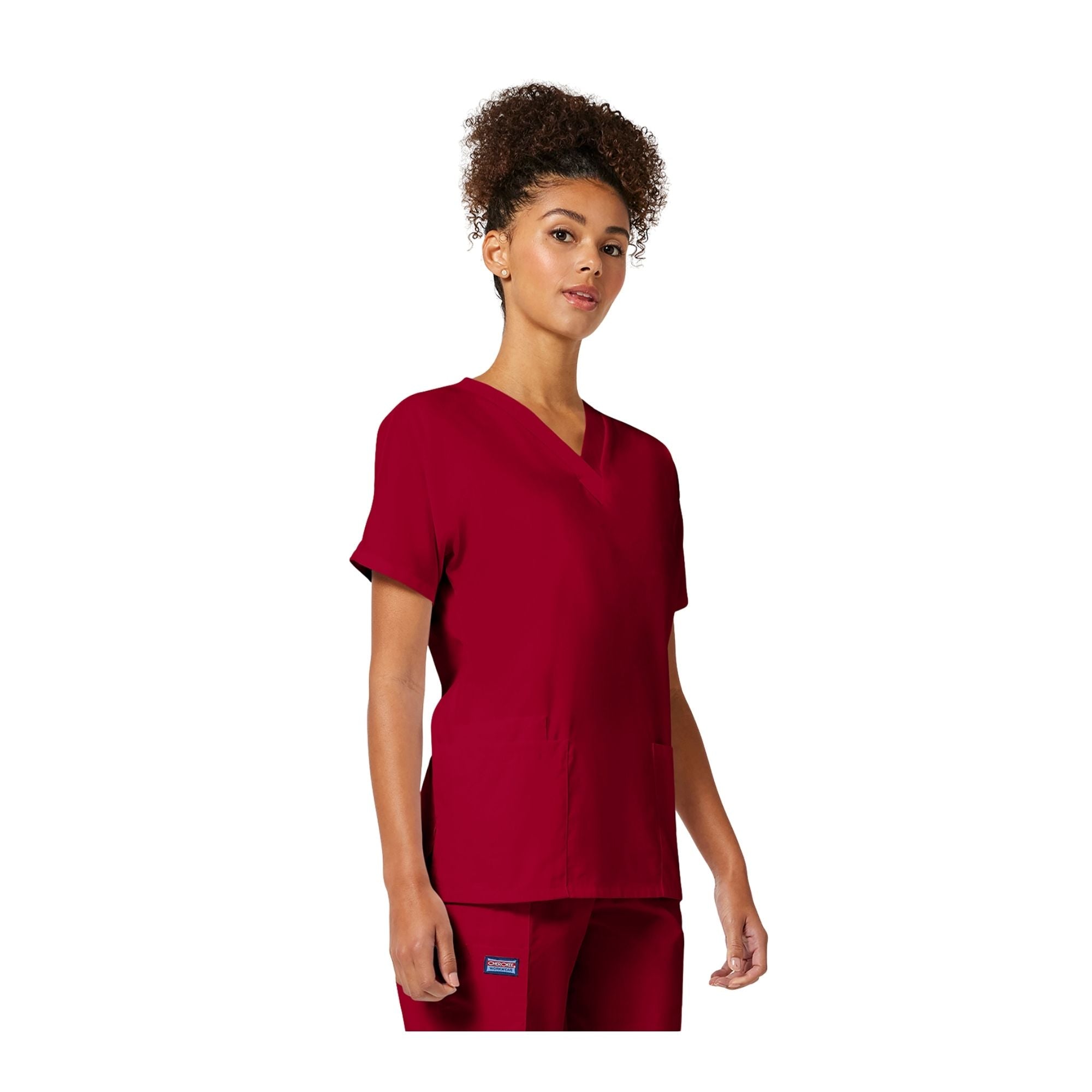 Guéthary - Tunique médicale - Col V - Manches courtes - Femme - Cherokee