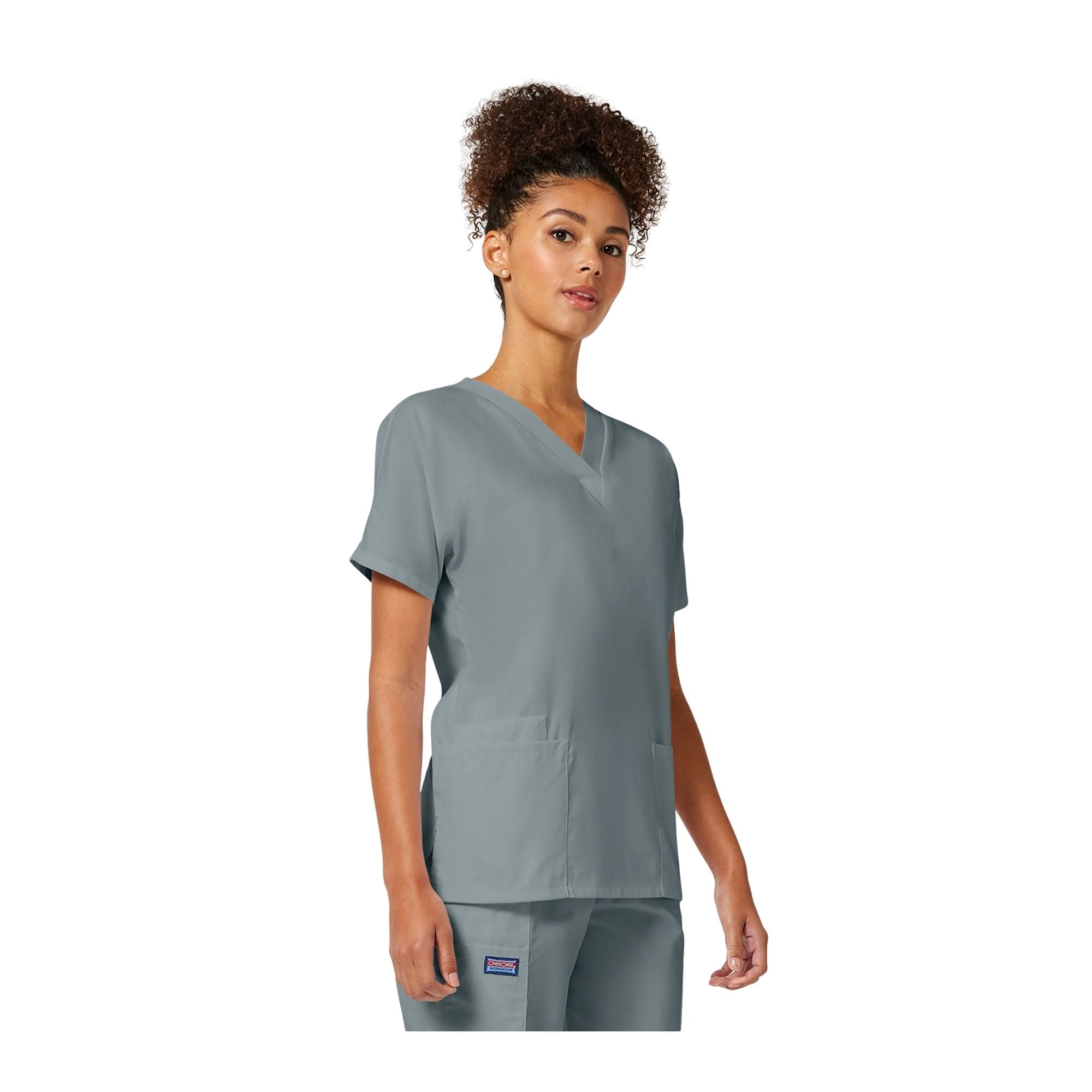 Guéthary - Tunique médicale - Col V - Manches courtes - Femme - Cherokee