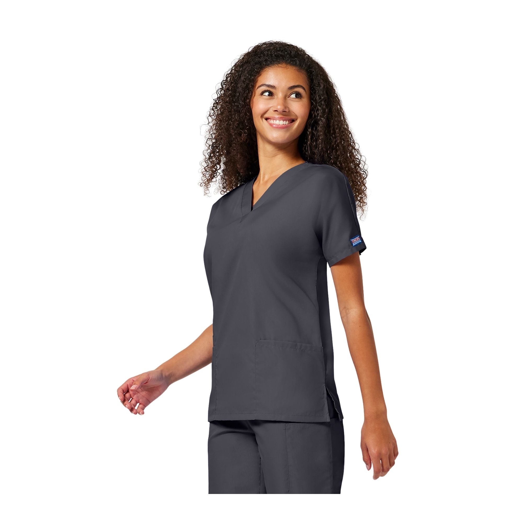 Guéthary - Tunique médicale - Col V - Manches courtes - Femme - Cherokee