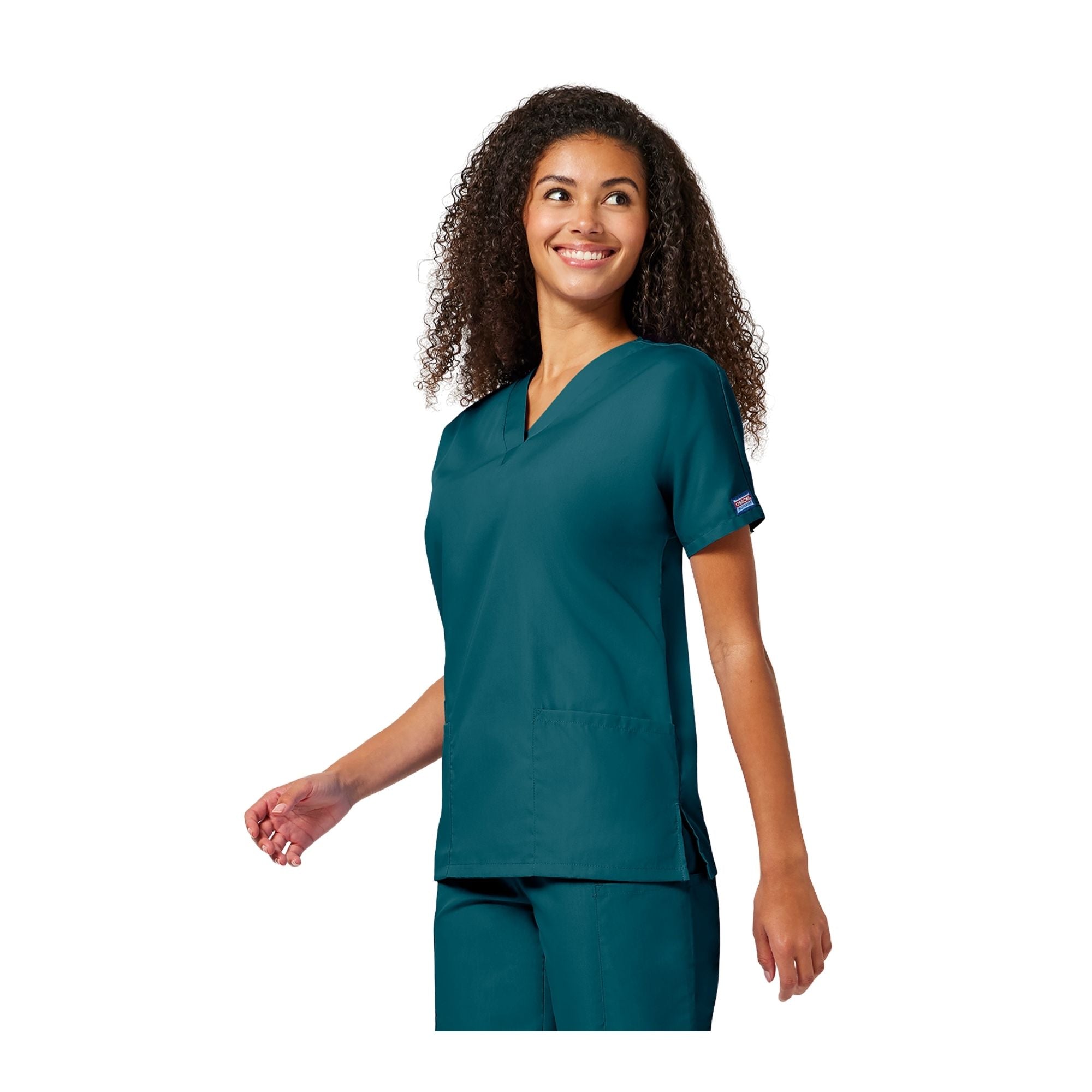 Guéthary - Tunique médicale - Col V - Manches courtes - Femme - Cherokee