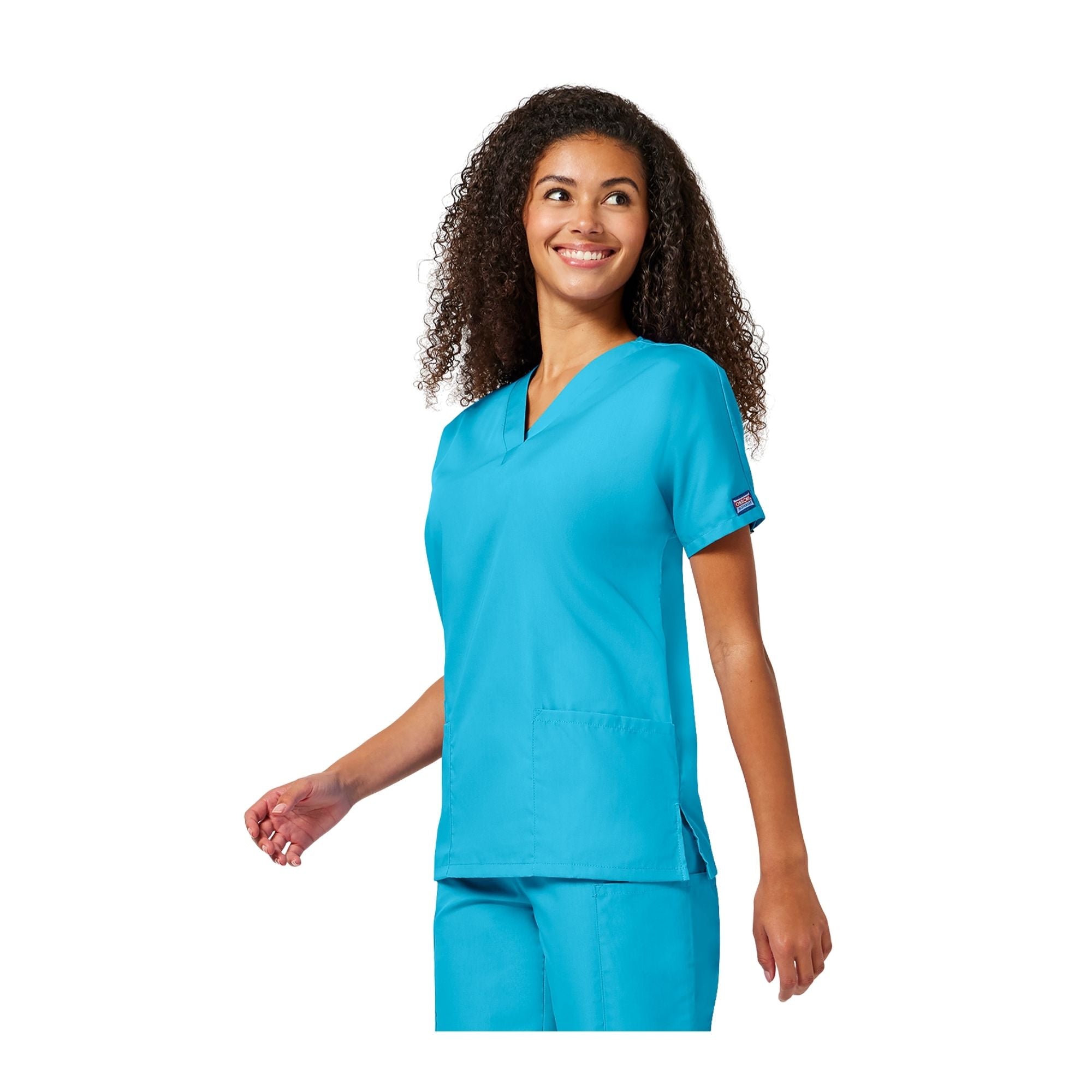 Guéthary - Tunique médicale - Col V - Manches courtes - Femme - Cherokee