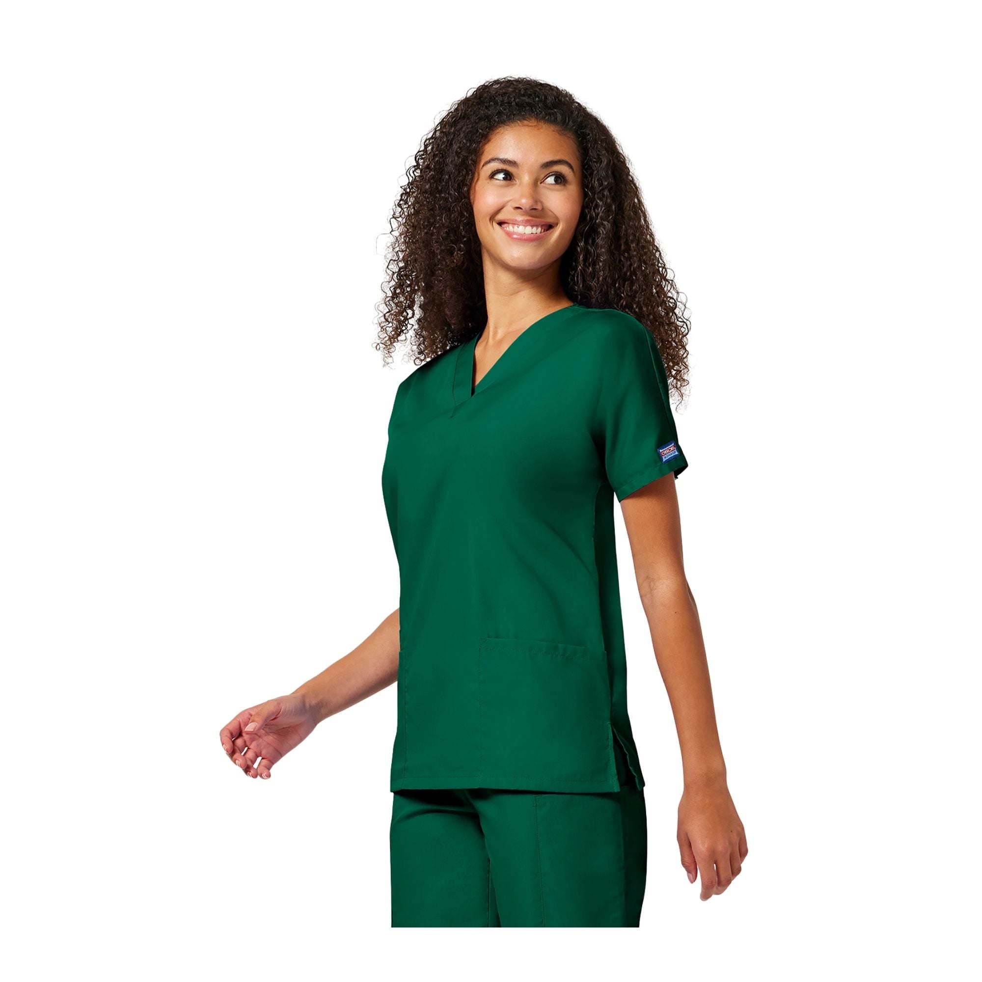 Guéthary - Tunique médicale - Col V - Manches courtes - Femme - Cherokee
