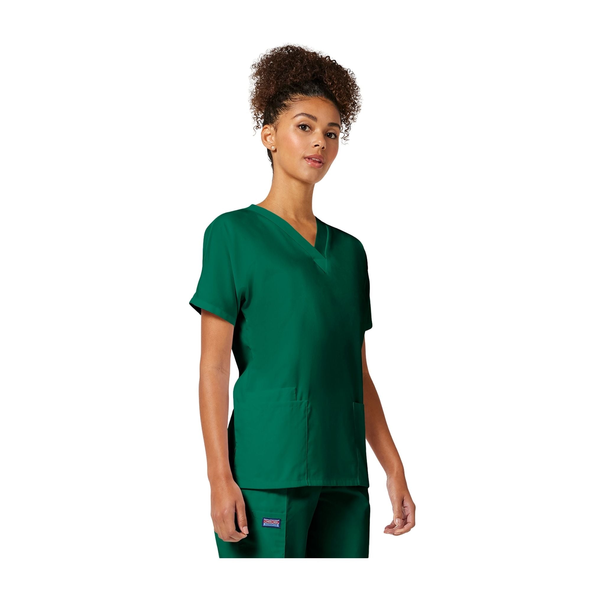 Guéthary - Tunique médicale - Col V - Manches courtes - Femme - Cherokee