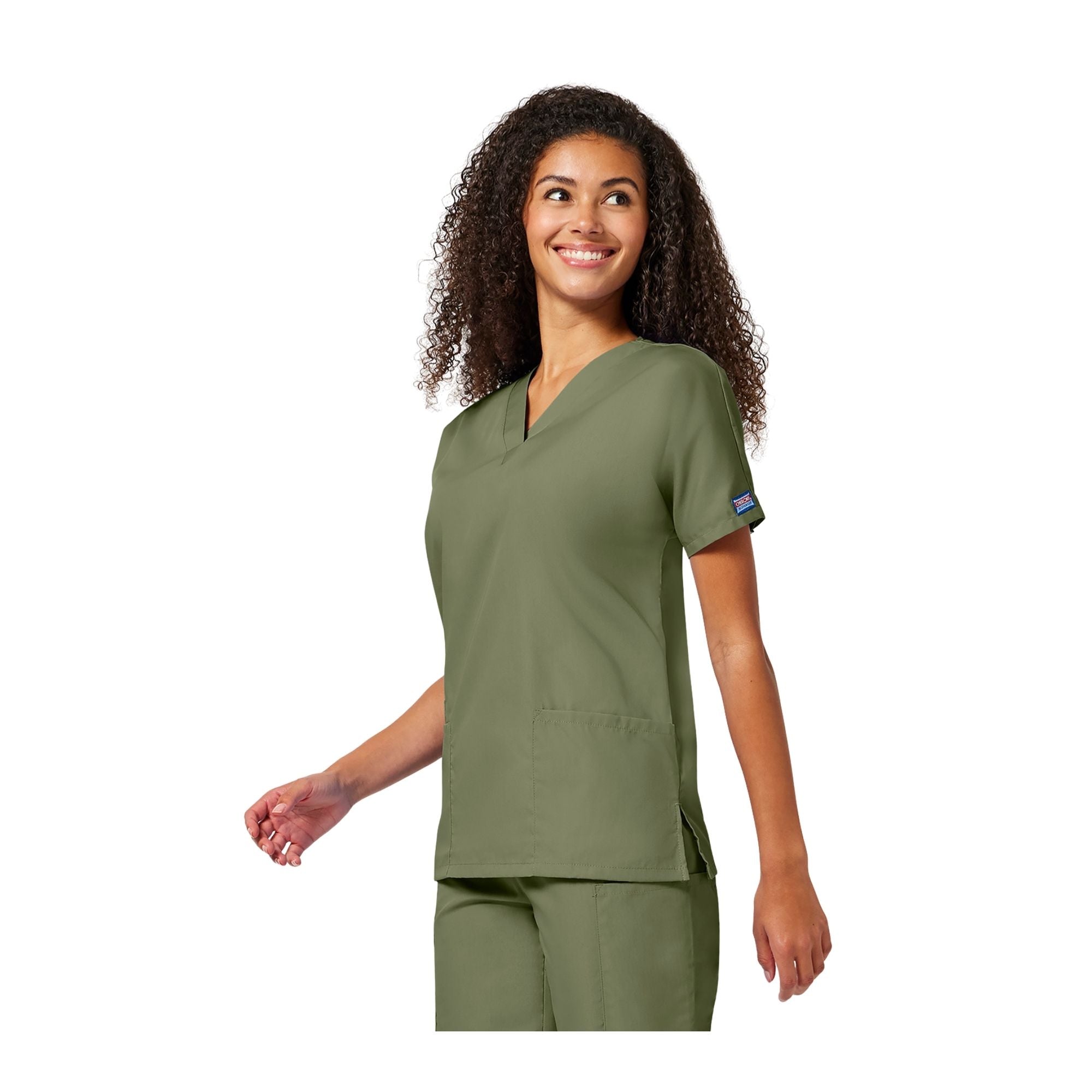 Guéthary - Tunique médicale - Col V - Manches courtes - Femme - Cherokee