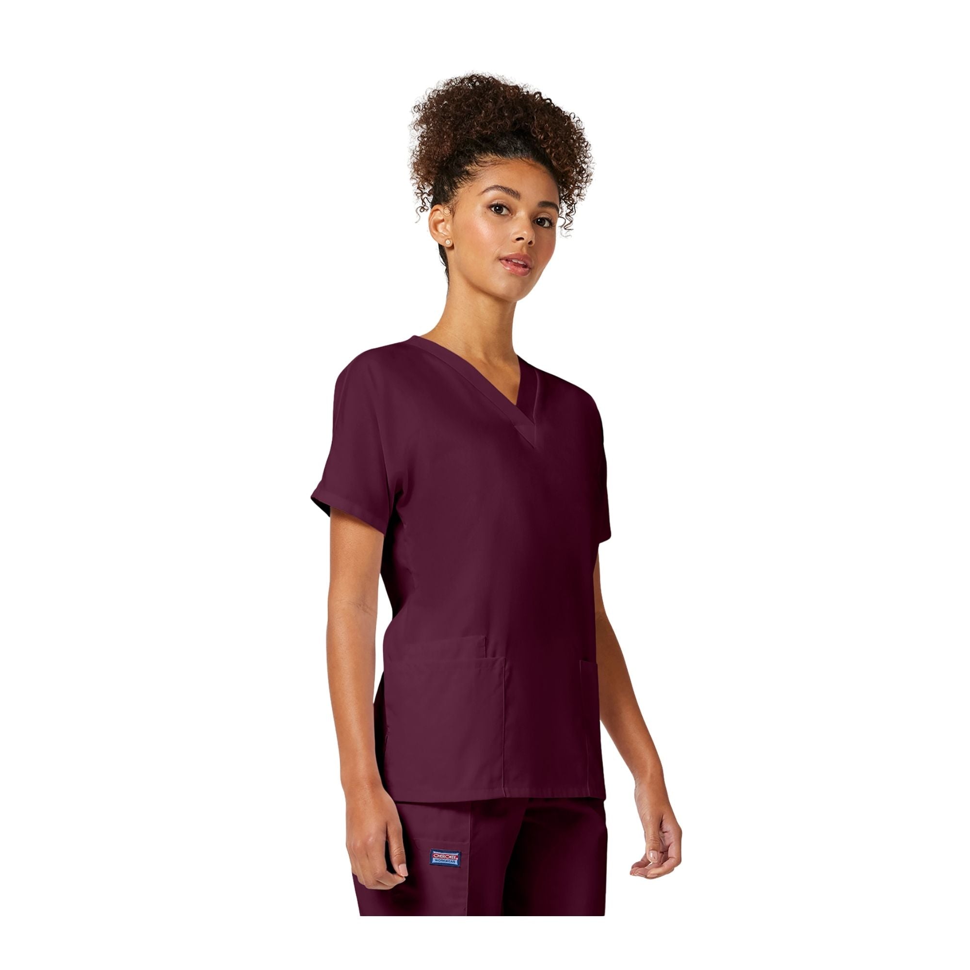 Guéthary - Tunique médicale - Col V - Manches courtes - Femme - Cherokee