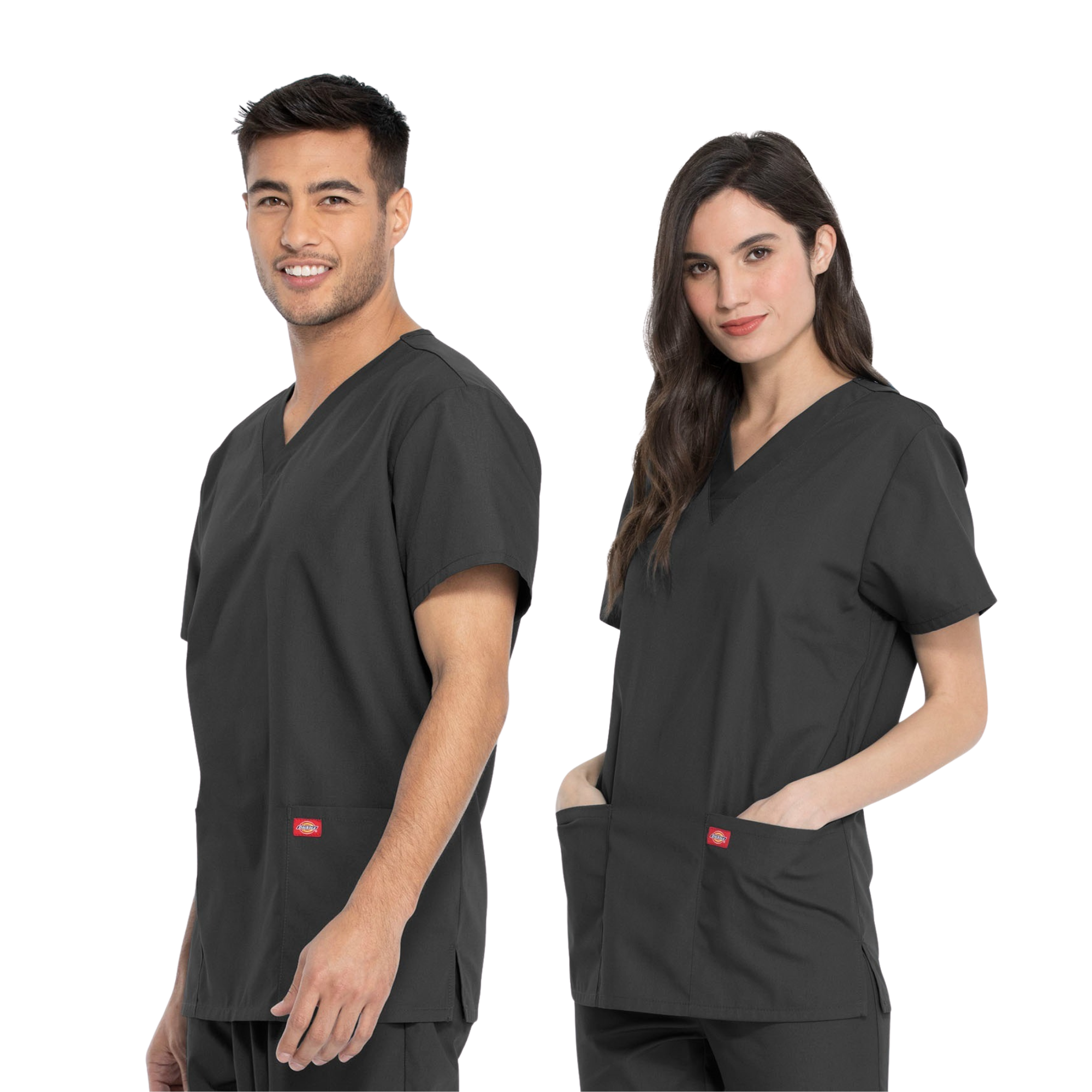 Hossegor - Conjunto médico - Túnica y pantalón con cuello de pico - Unisex - Dickies