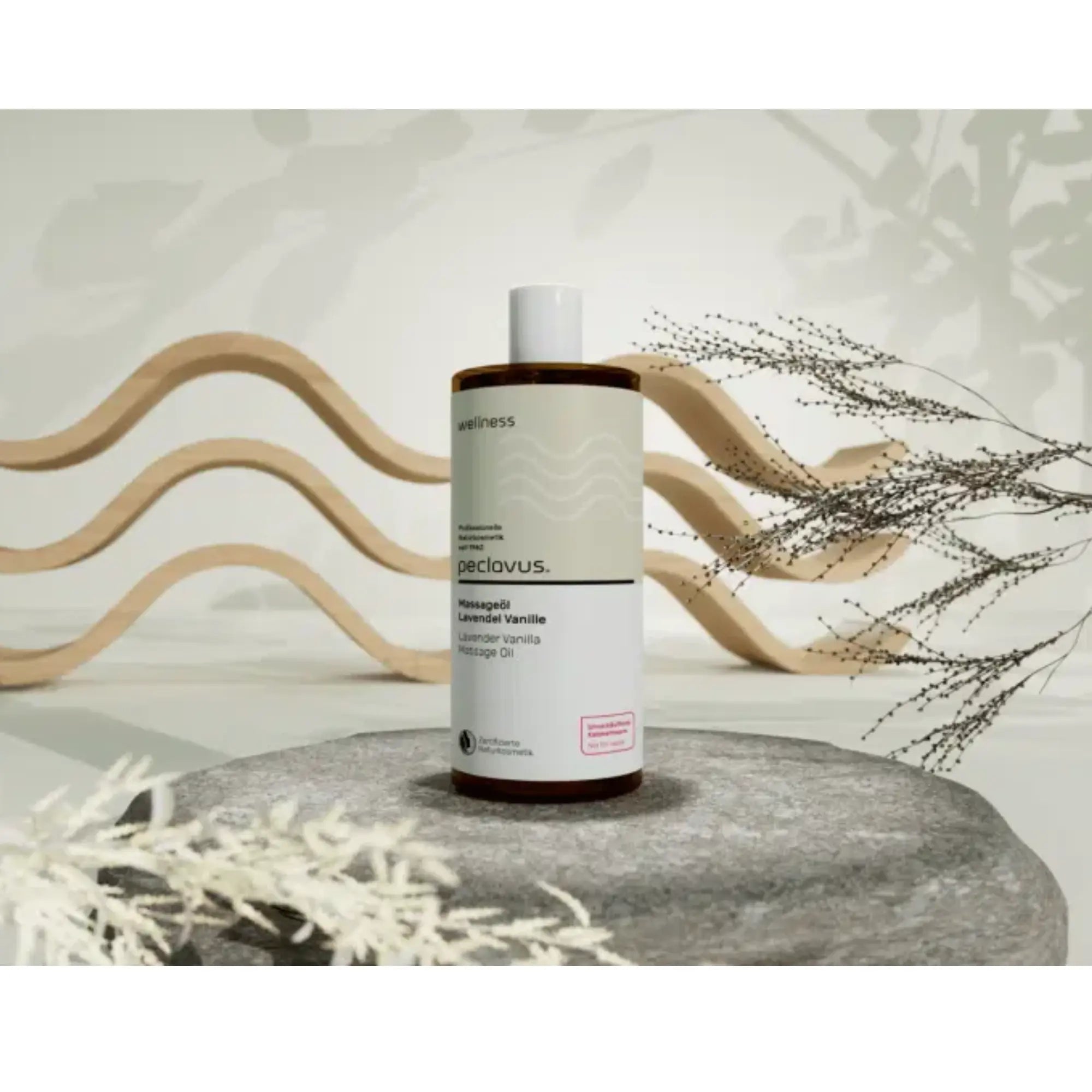 Huile de massage - Lavande Vanille - 500 ml - Peclavus