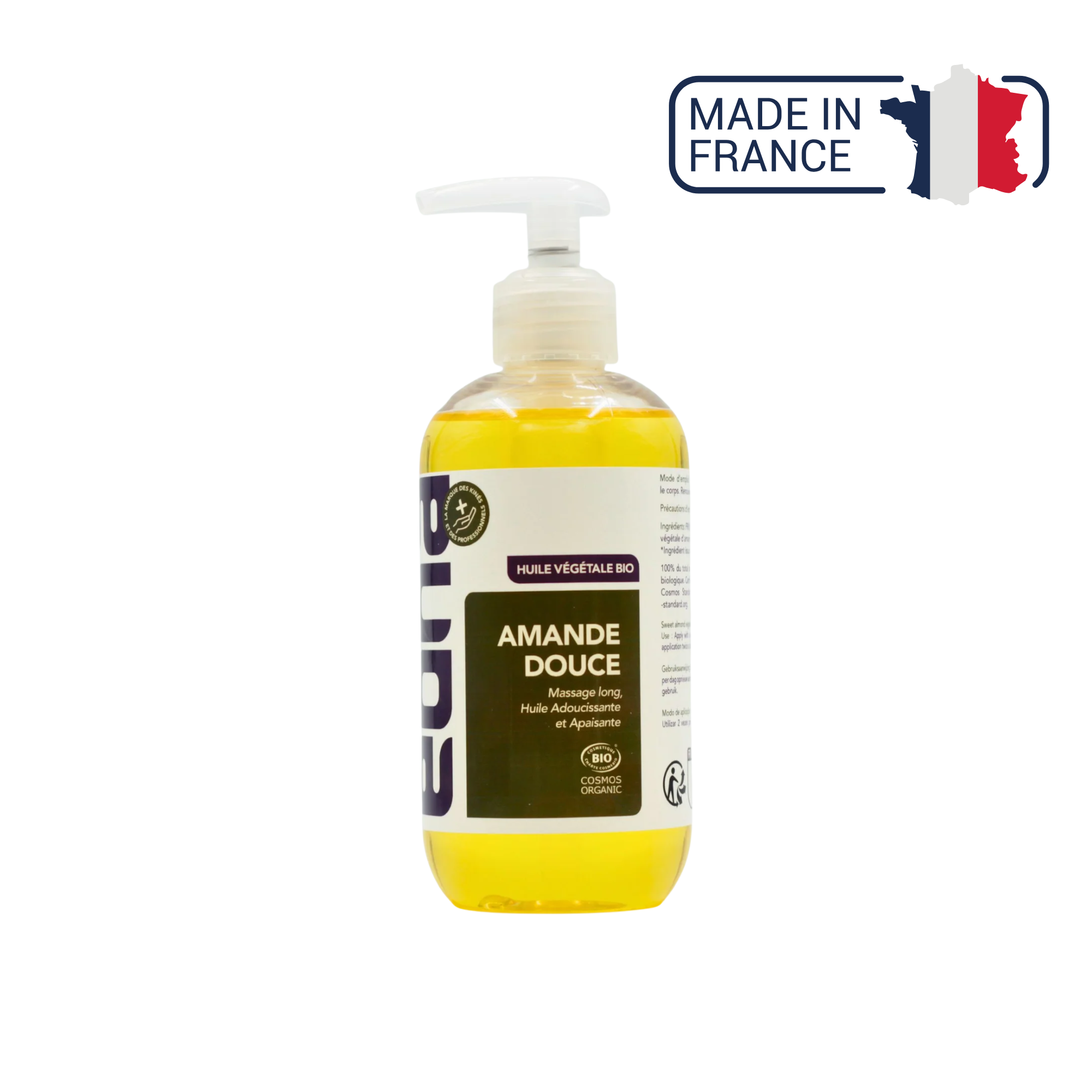 Aceite de masaje - Almendra dulce - 250 ml - Ecológico - Eona