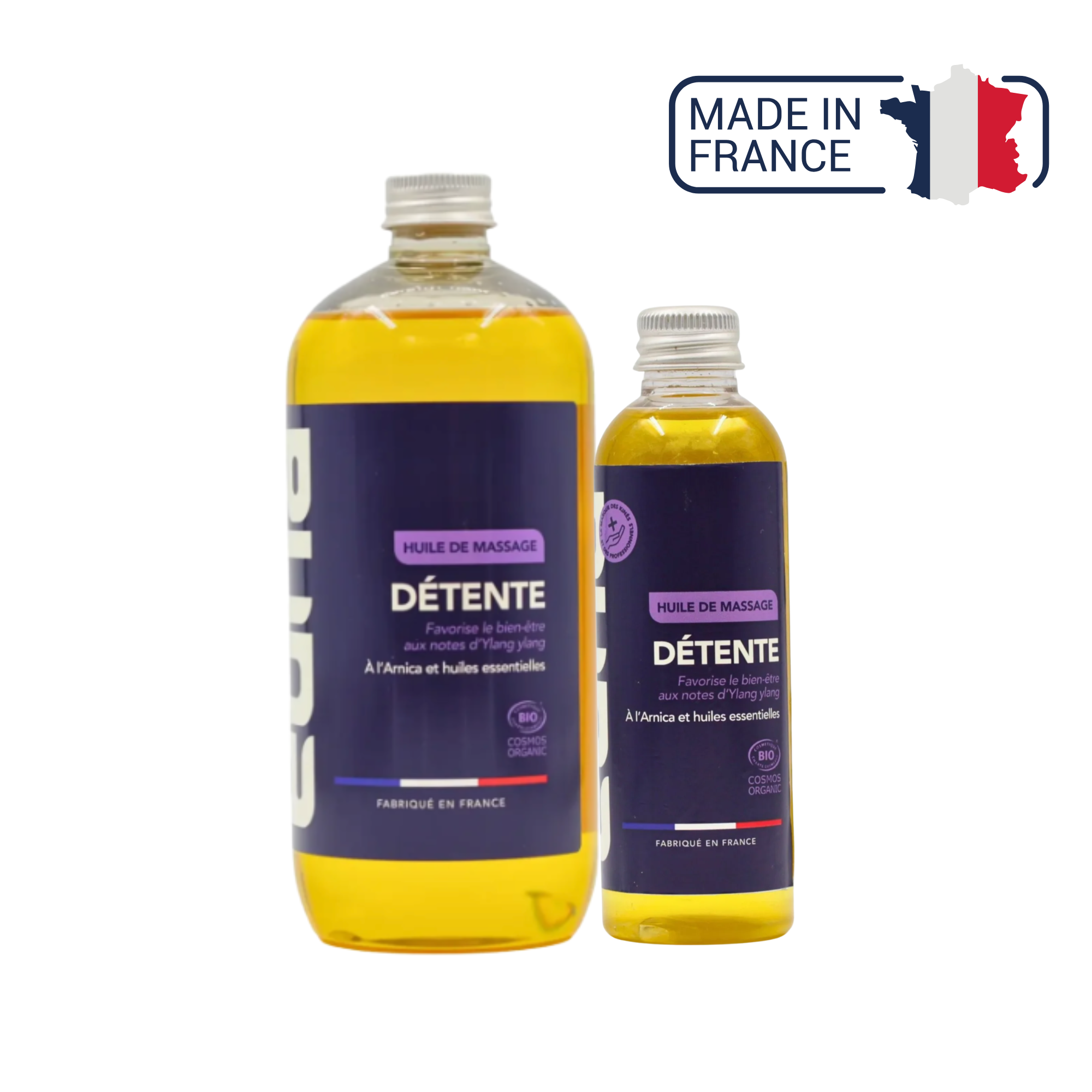 Huile de massage - Détente - Bio - 2 contenances - Eona - My Médical