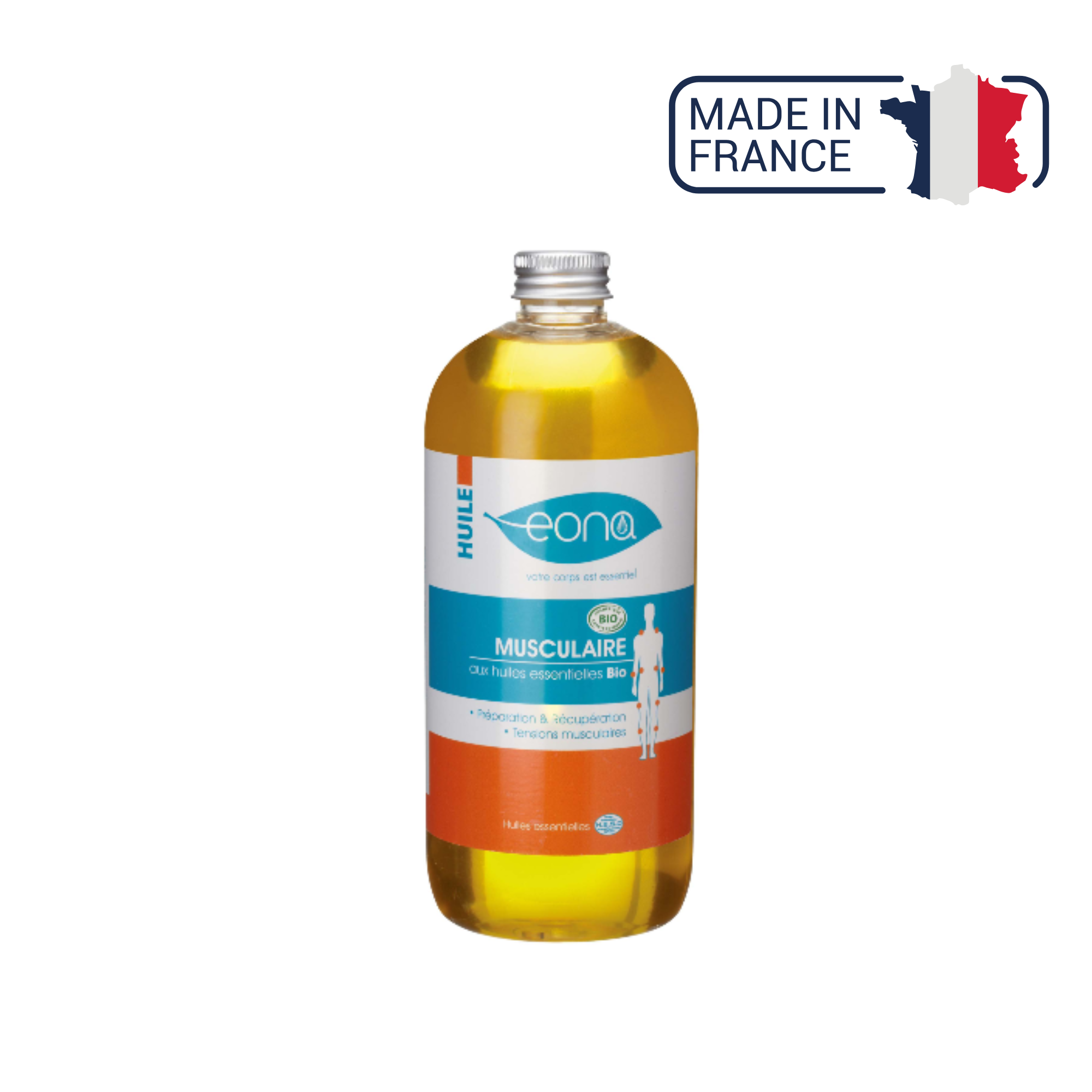Massage oil - Muscular - Organic - Eona