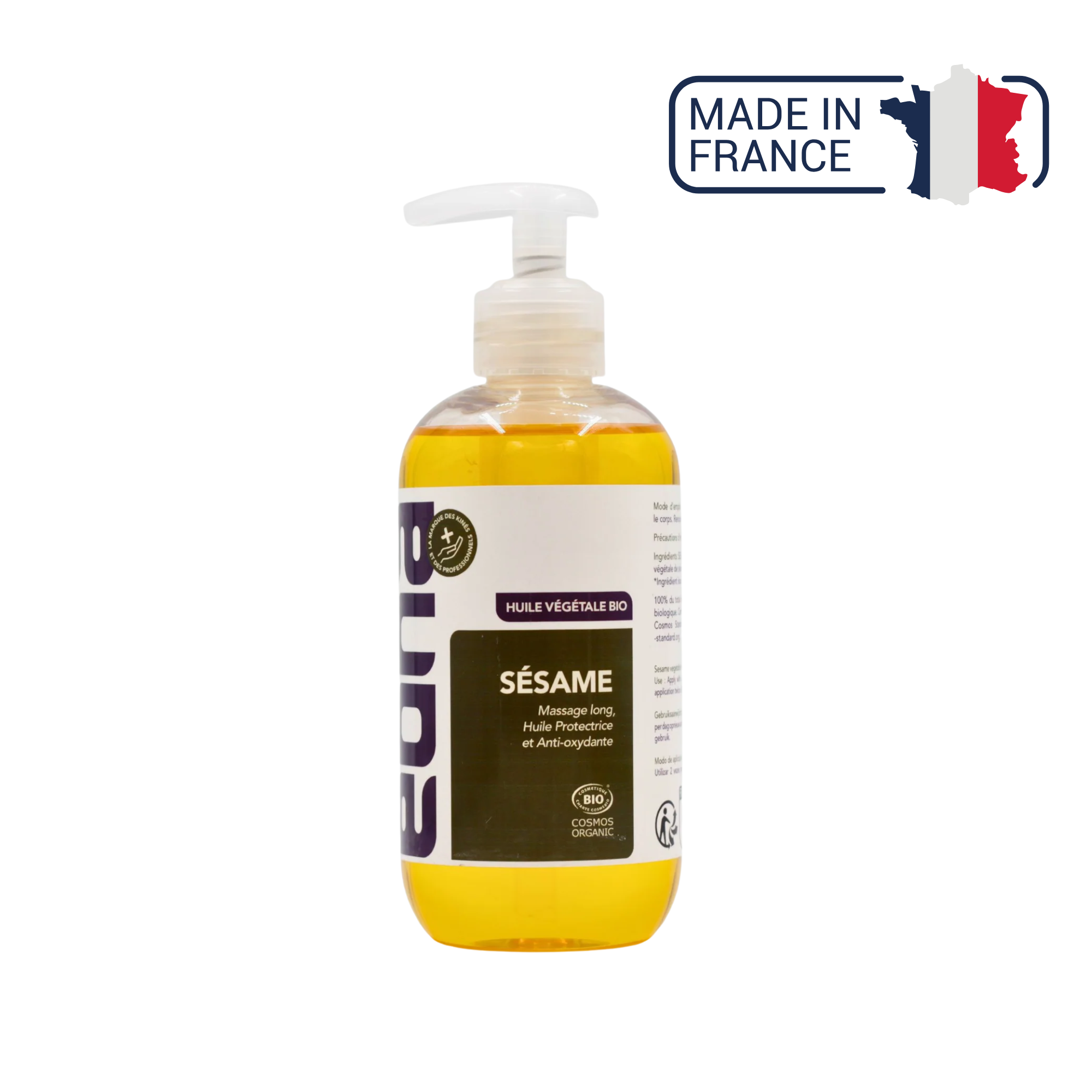 Huile de massage Bio - Sésame - deux contenances - Eona - My Médical