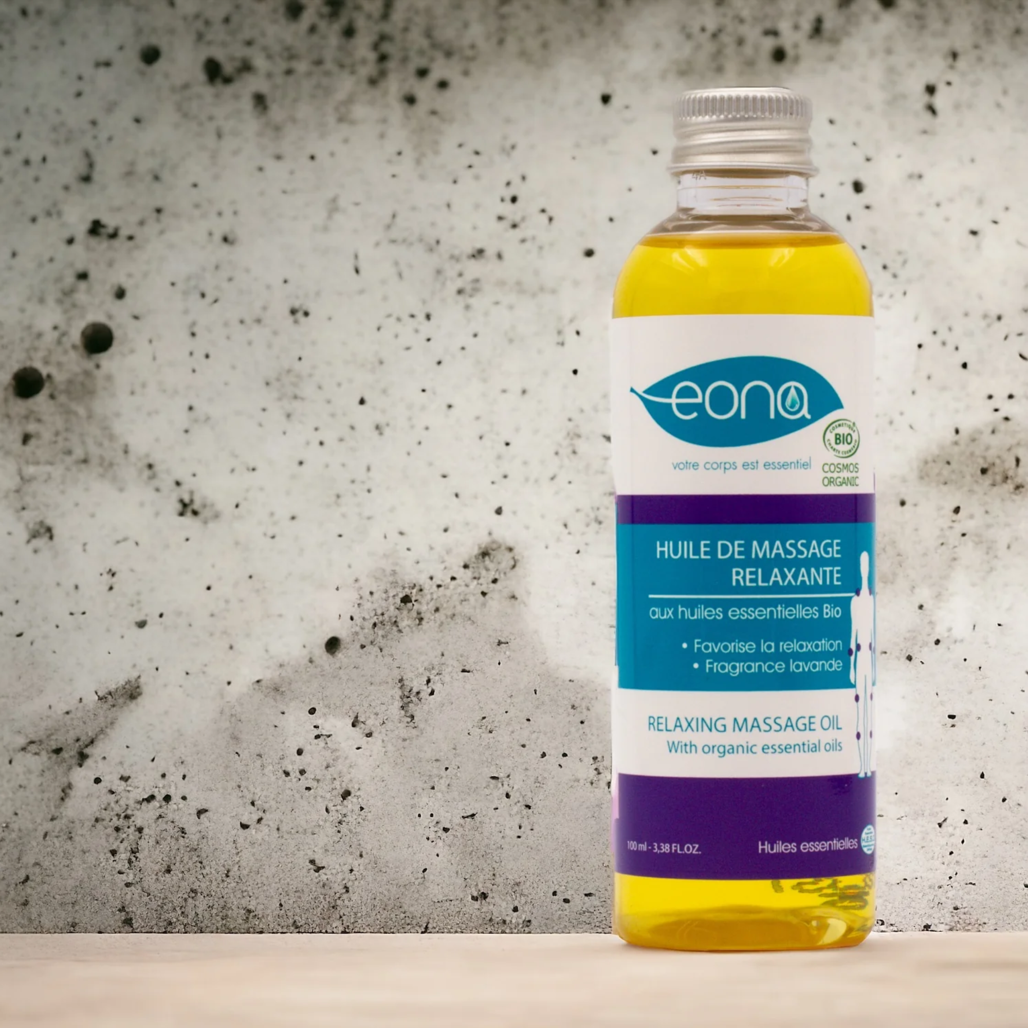 Massage oil - Relaxing - Organic - Eona