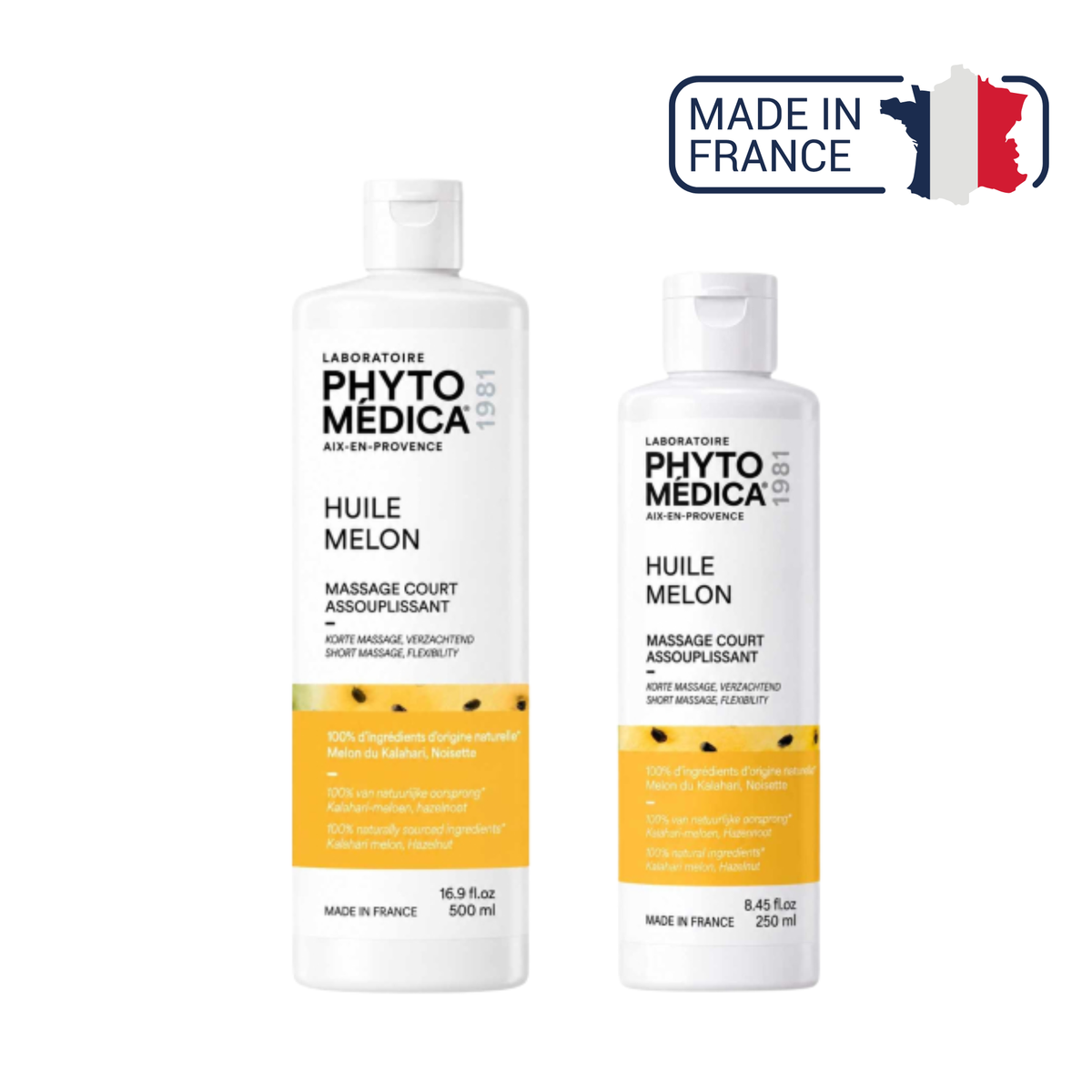 Huile sèche de Massage - Melon - deux contenances - Phytomedica