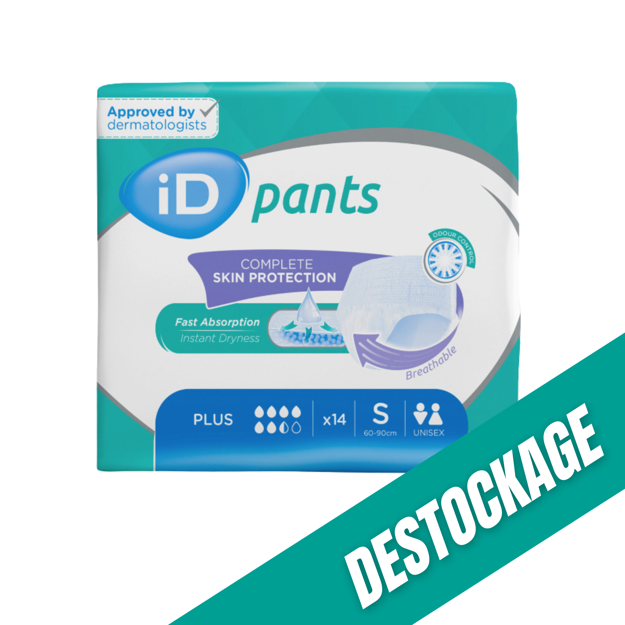 ID Pants - Slip Absorbants - Tailles & Absorptions Variées // Destockage