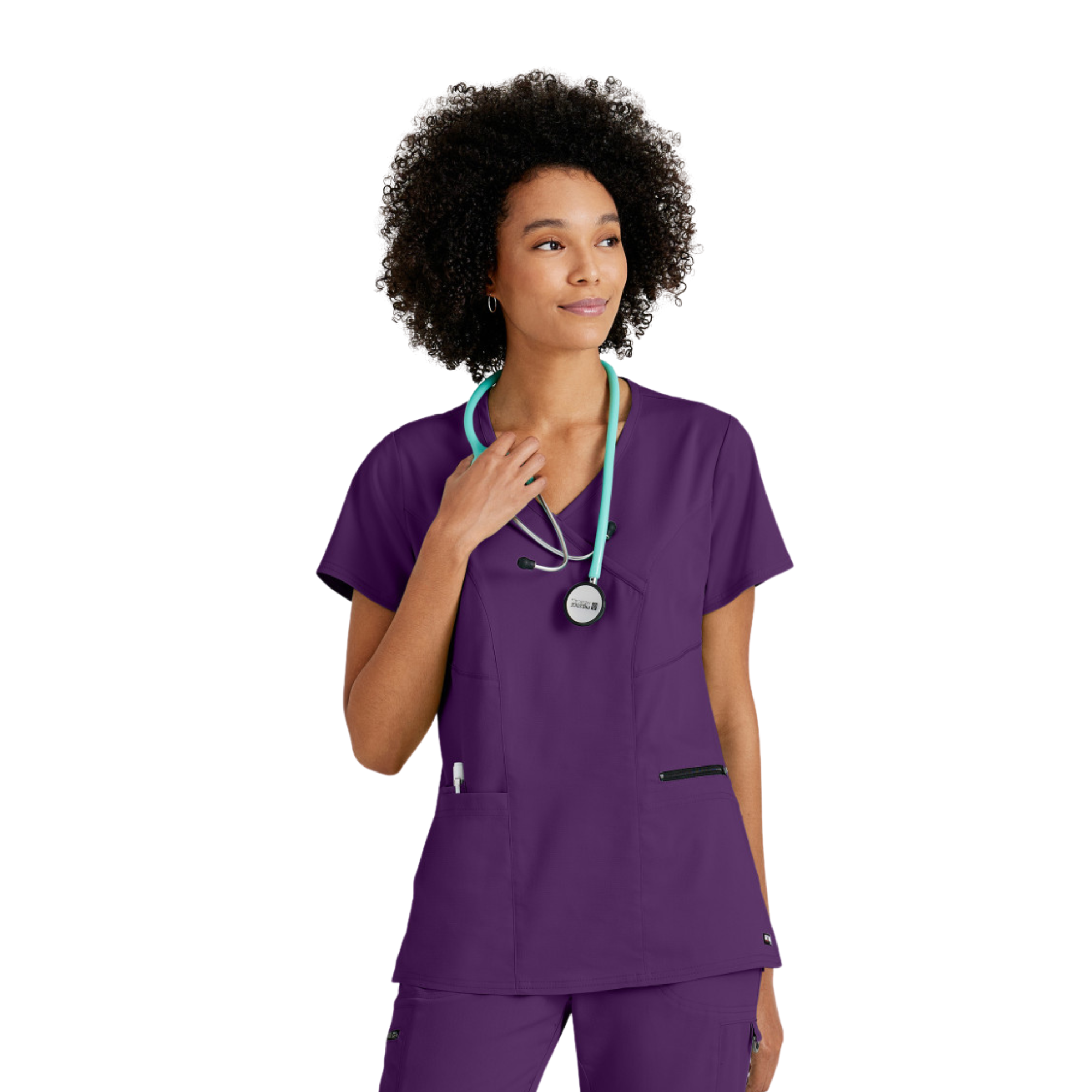 Kim Top - Tunique médical élégante - Femme - Grey’s Anatomy Stretch GREYS ANATOMY STRETCH