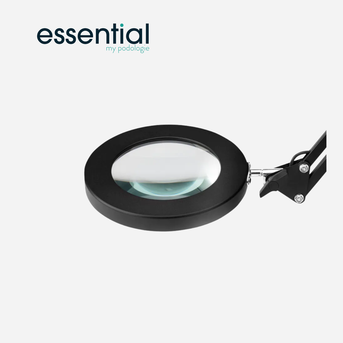 Lampe loupe LED de table Noire 308 - Essential by My Podologie