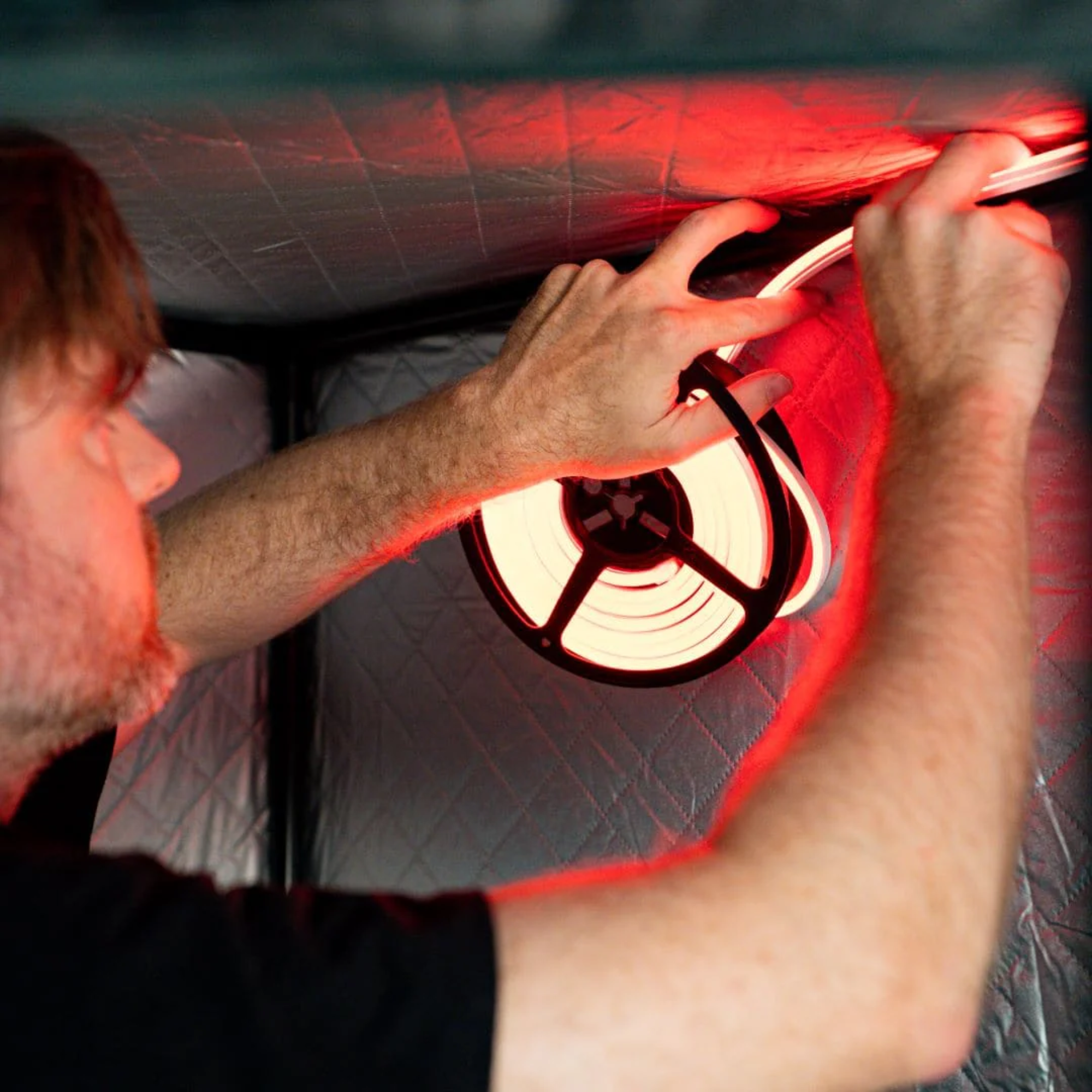 Luz LED roja 3,35 m - Hammam/Sauna - Jolt