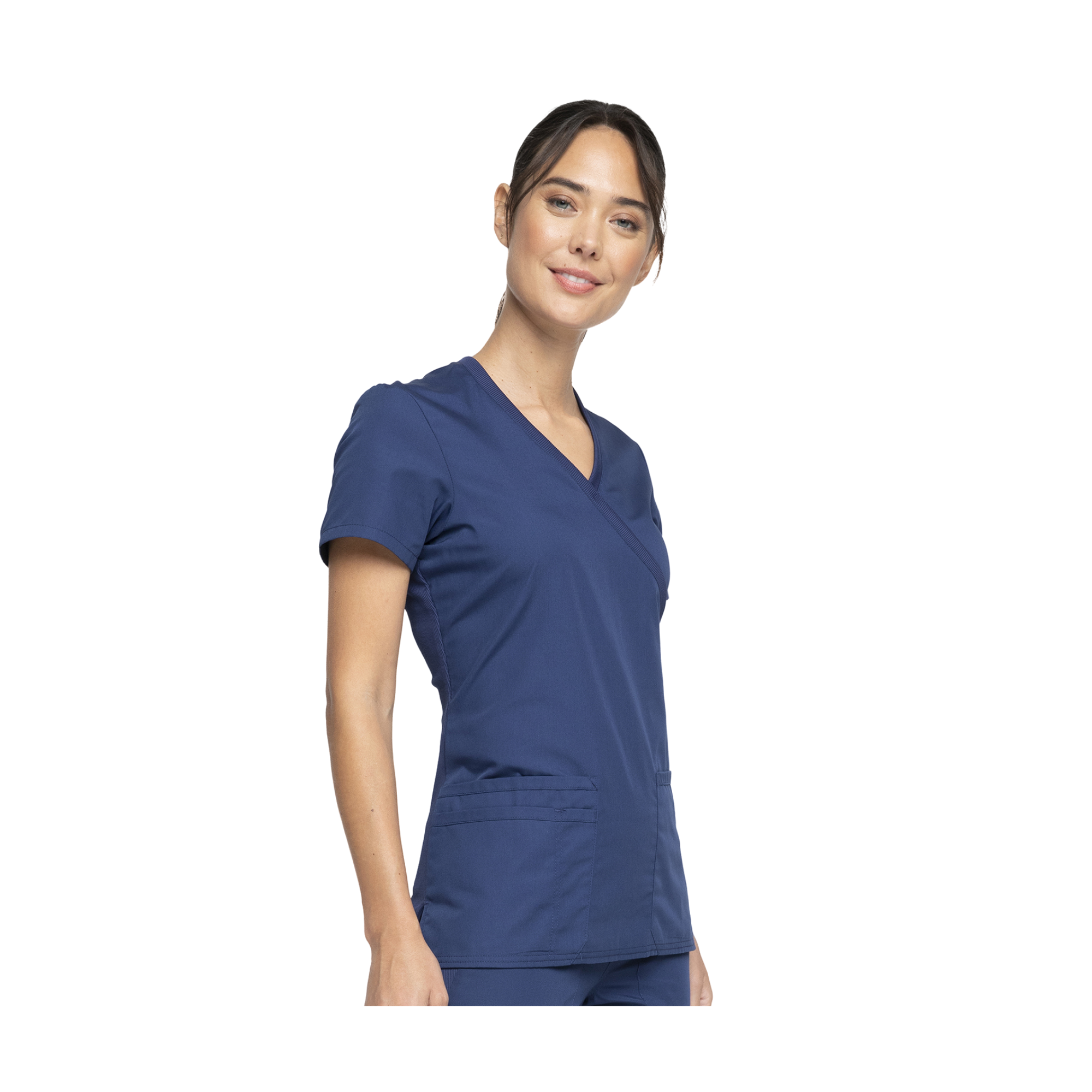 Limoges - Tunique médicale - Effet cache-coeur  - Manches courtes - Femme - Cherokee Cherokee Authentic Workwear 