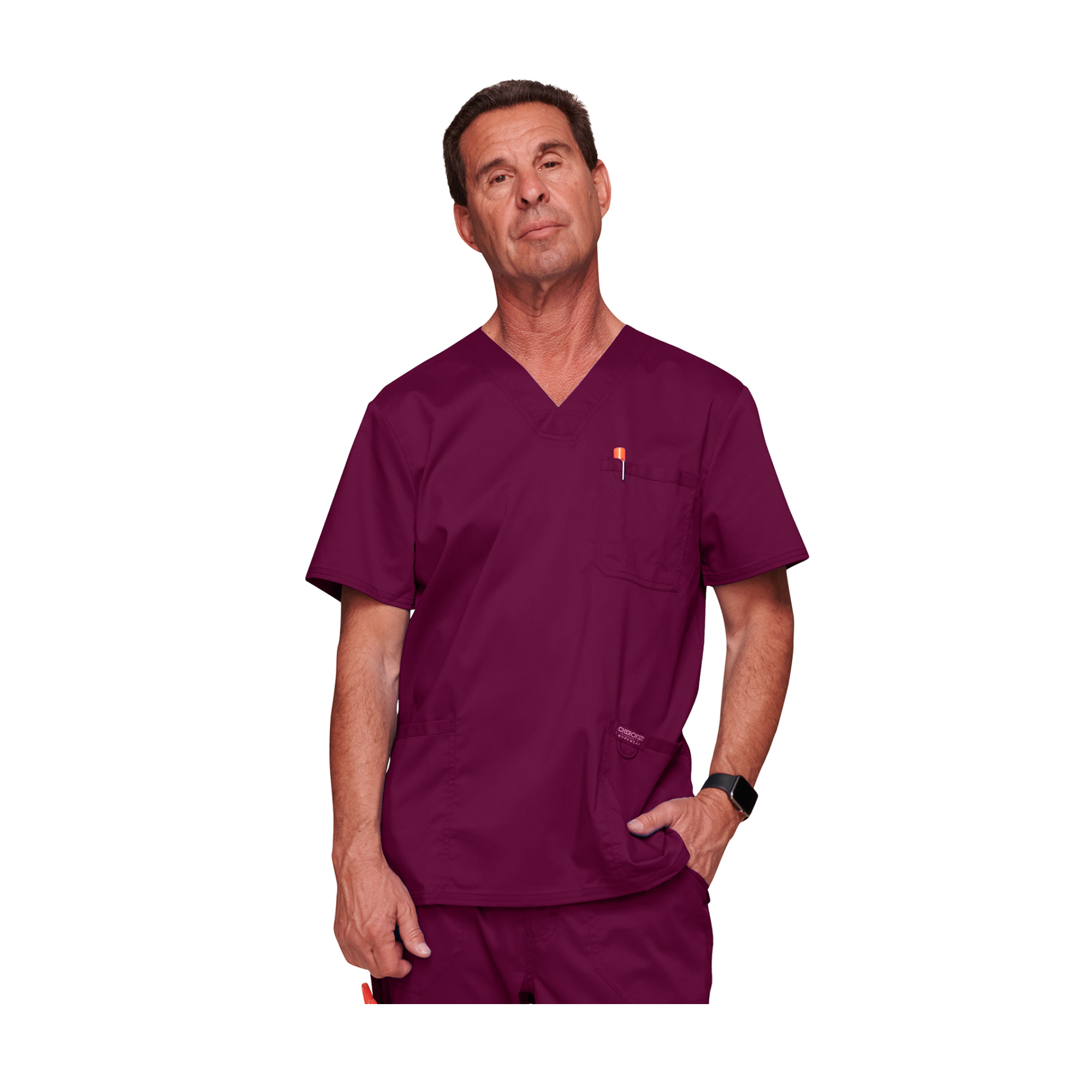 Lourdes - Túnica de cuello en V - Hombre - Cherokee