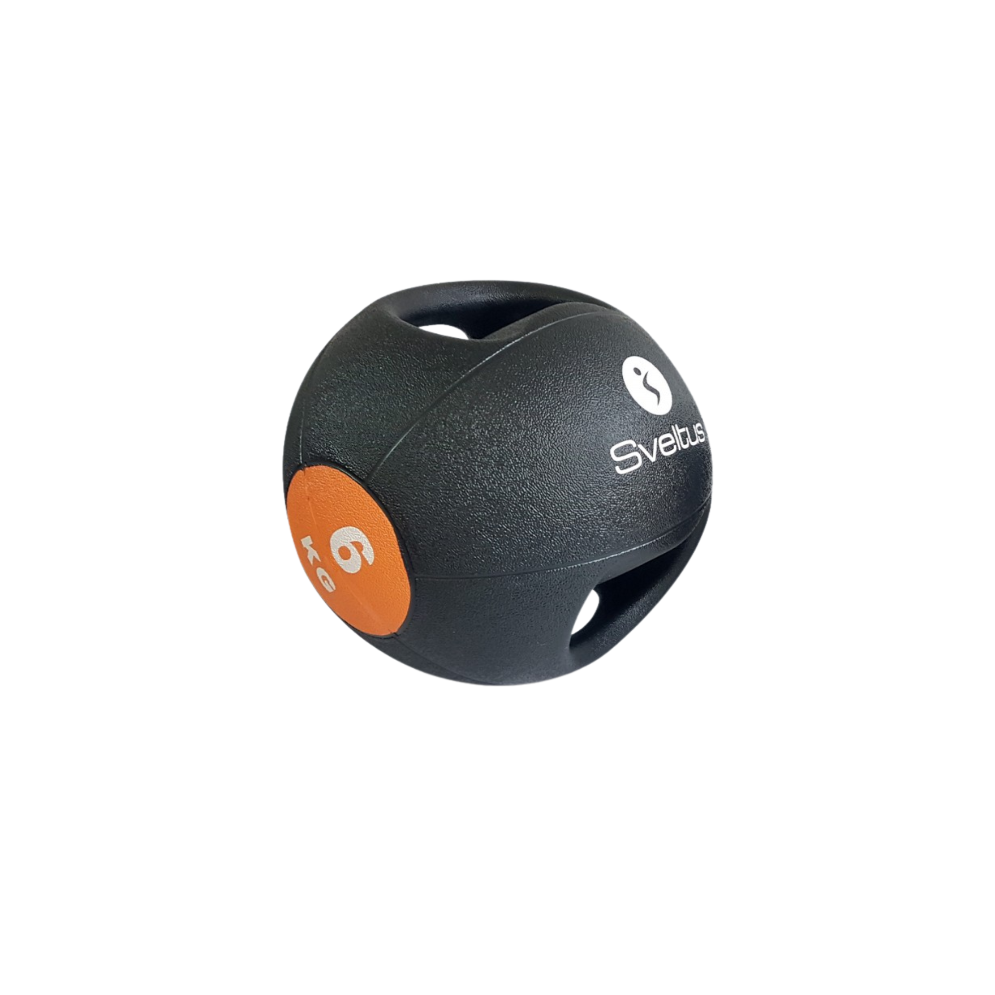Balón medicinal de goma con asas - Ø 23/27 cm - Varios pesos - Sveltus