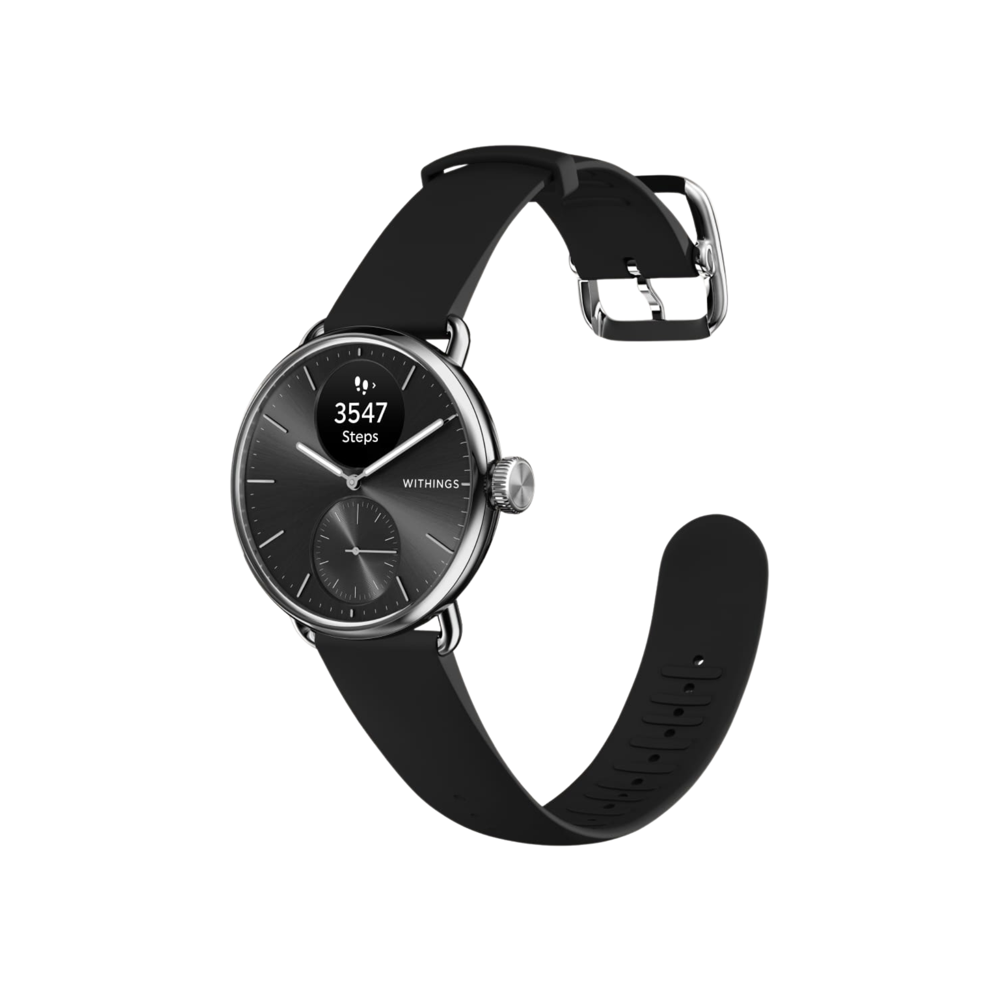 Montre Hybride Connectée - Scanwatch 2 - 42 mm - Noir - Withings