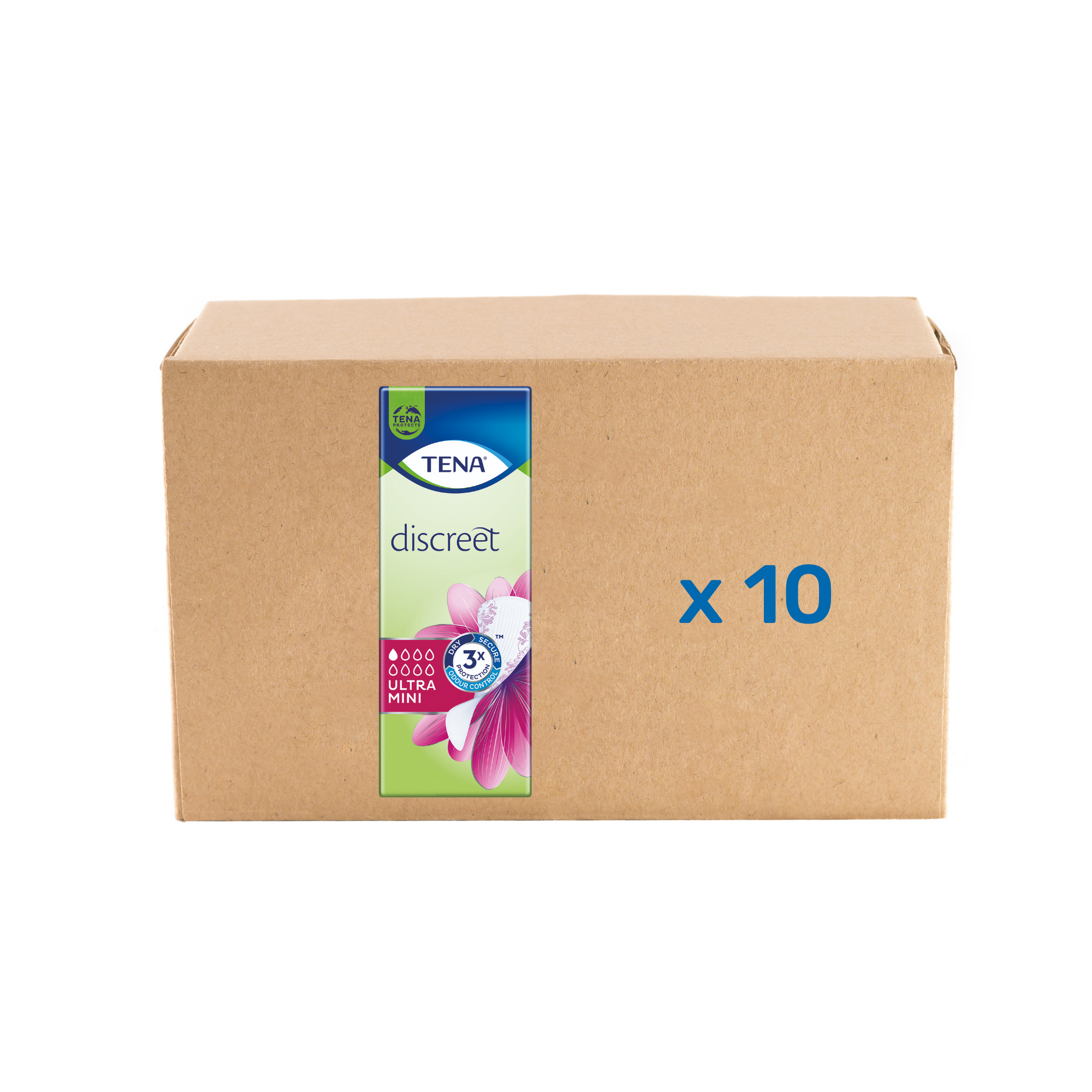 Pack 10x28U Protection Lady Discreet Ultra Mini - 1 goutte - Tena - My Médical