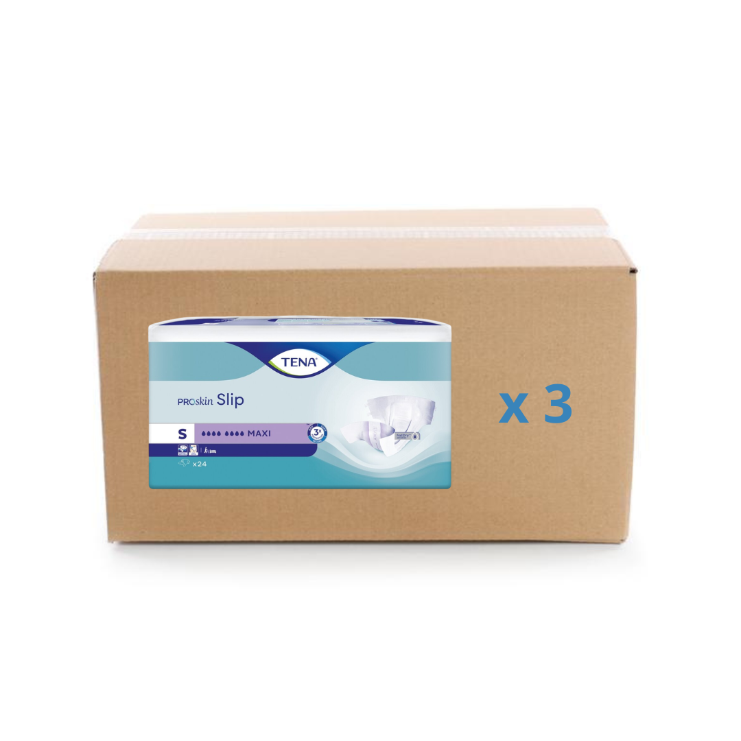 Pack 3x24U Tena Slip Proskin Maxi - 8 gouttes - 4 tailles - Tena - My Médical