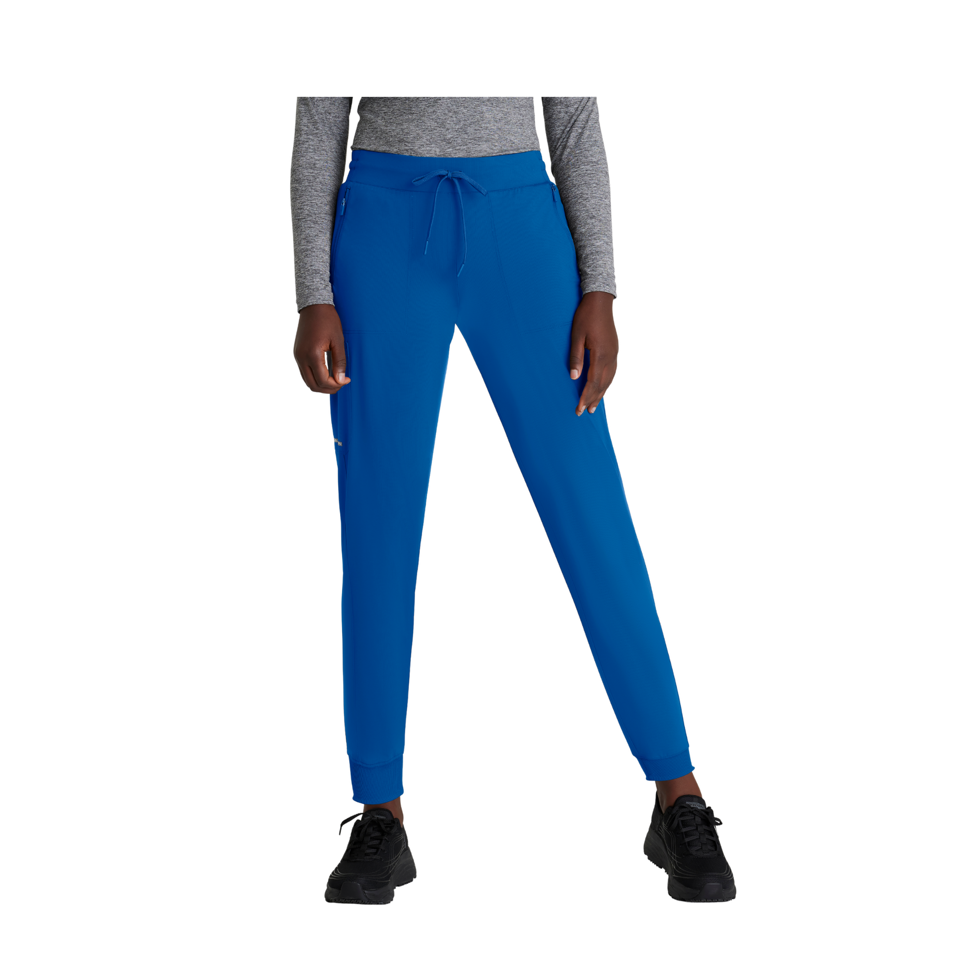 Palmi - Jogging médical taille haute - Poche cargo - Femme - Skechers Slip-ins SKECHERS SLIP-INS KNITS Bleu Roi / XL