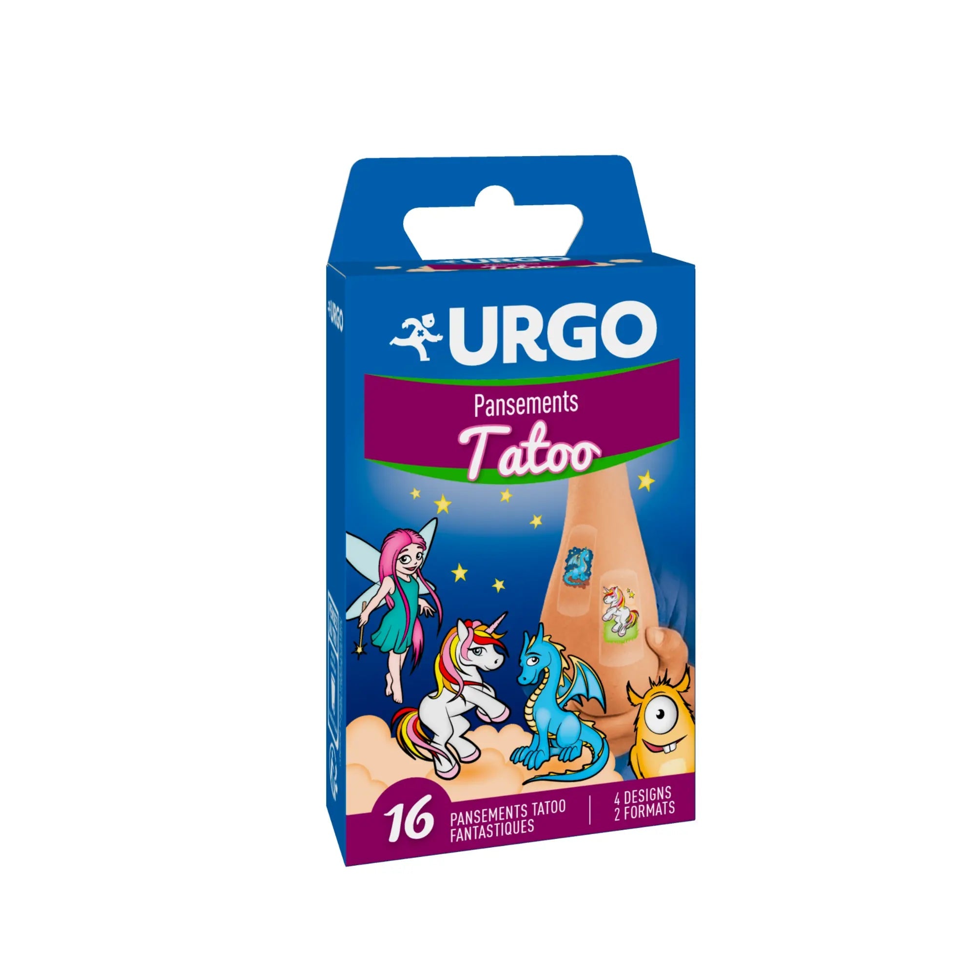 Pansements Tatoo - bte de 16 - Urgo Urgo