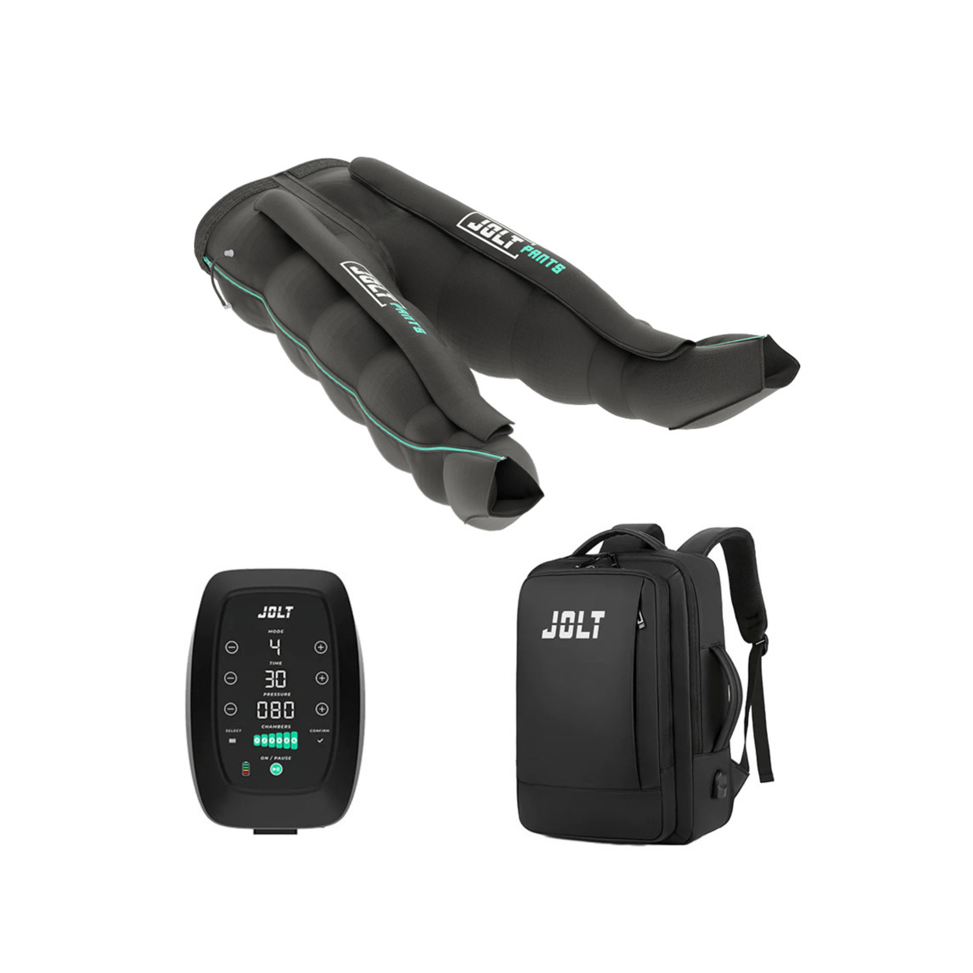 Pantalones de presoterapia - Pack completo - 2 tallas - Jolt Pants