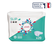 Protections Slip Maxi plus - 10 gouttes - paquet de 20 - 3 tailles - Joleti - My Médical