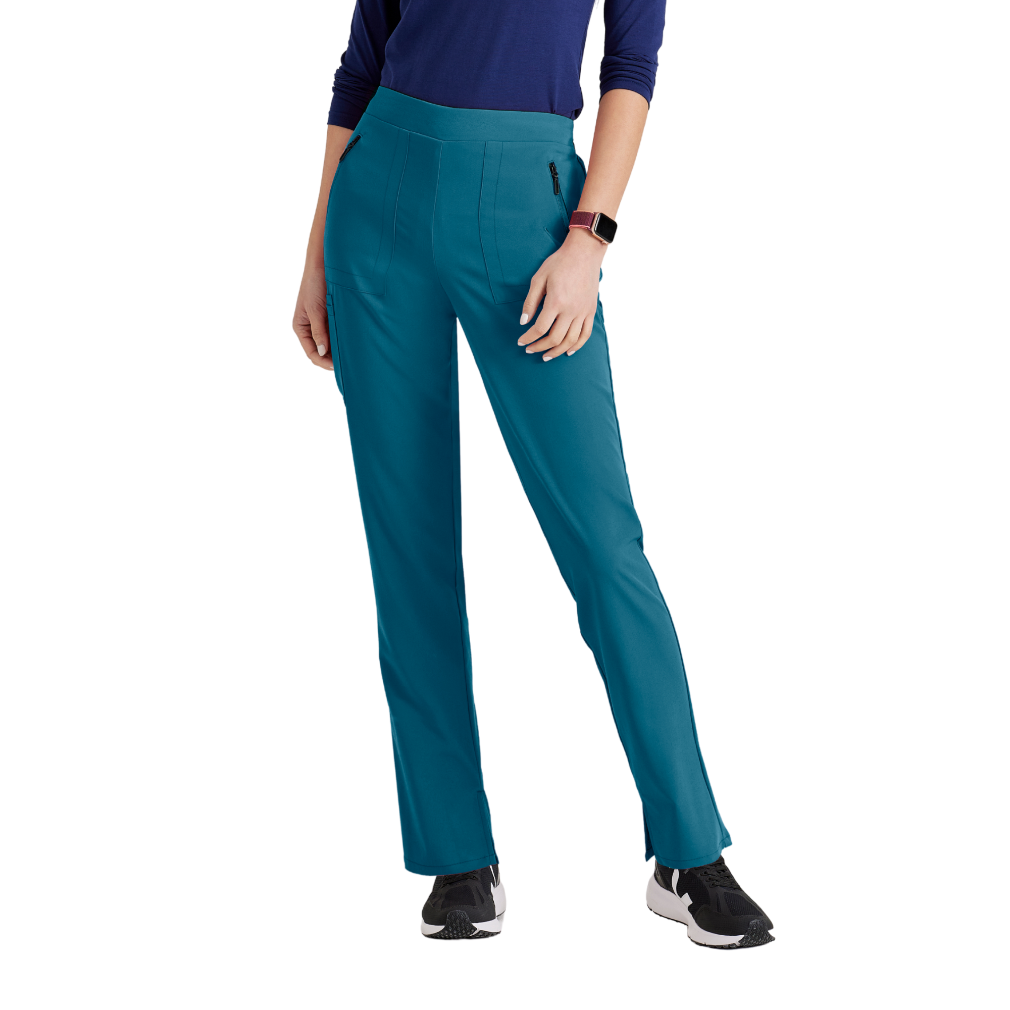 Purpose Pant - Pantalon médical fuselée taille haute - Femme - Barco Unify BARCO UNIFY