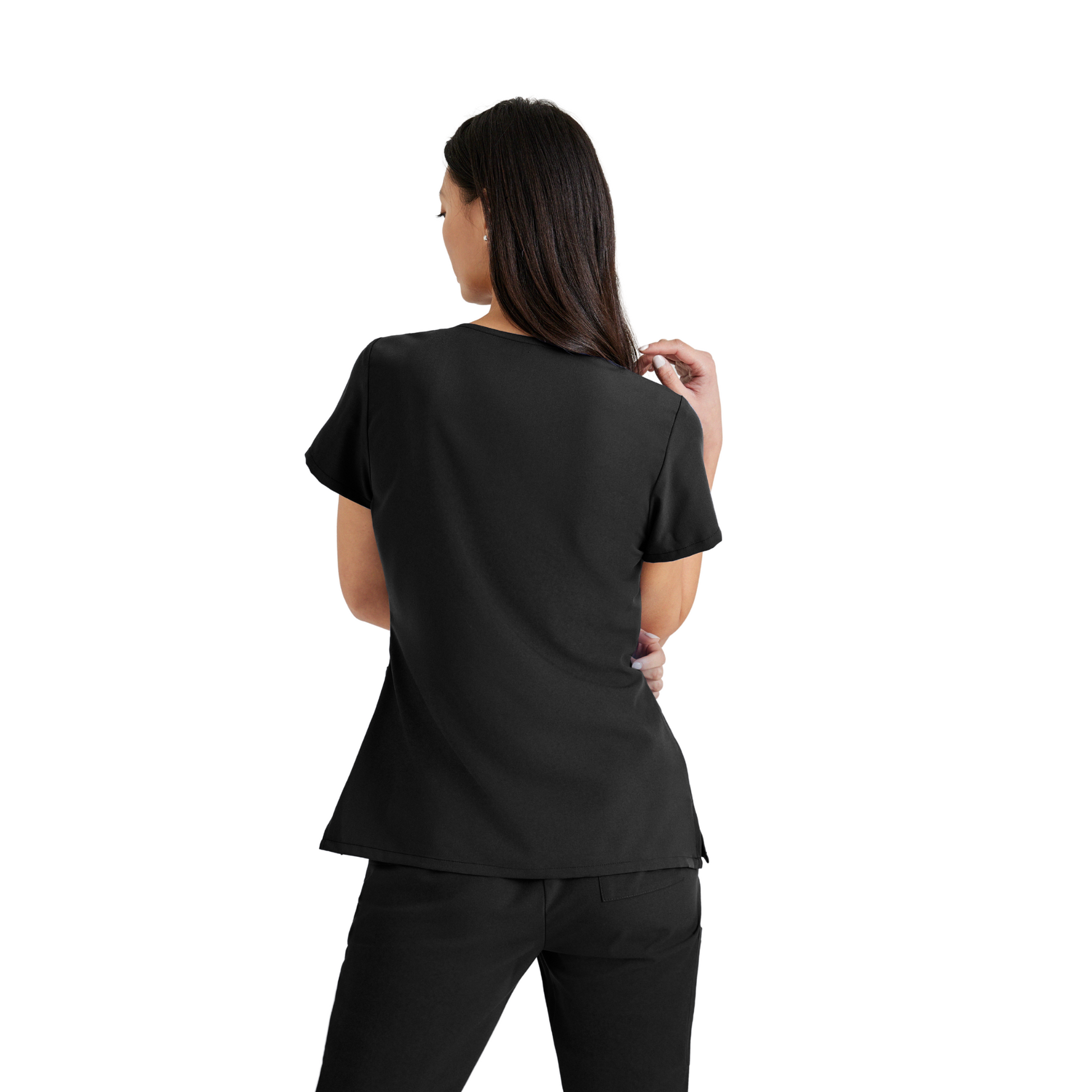 Purpose Top - Haut médical confortable et polyvalent - Col V - Femme - Barco Unify BARCO UNIFY