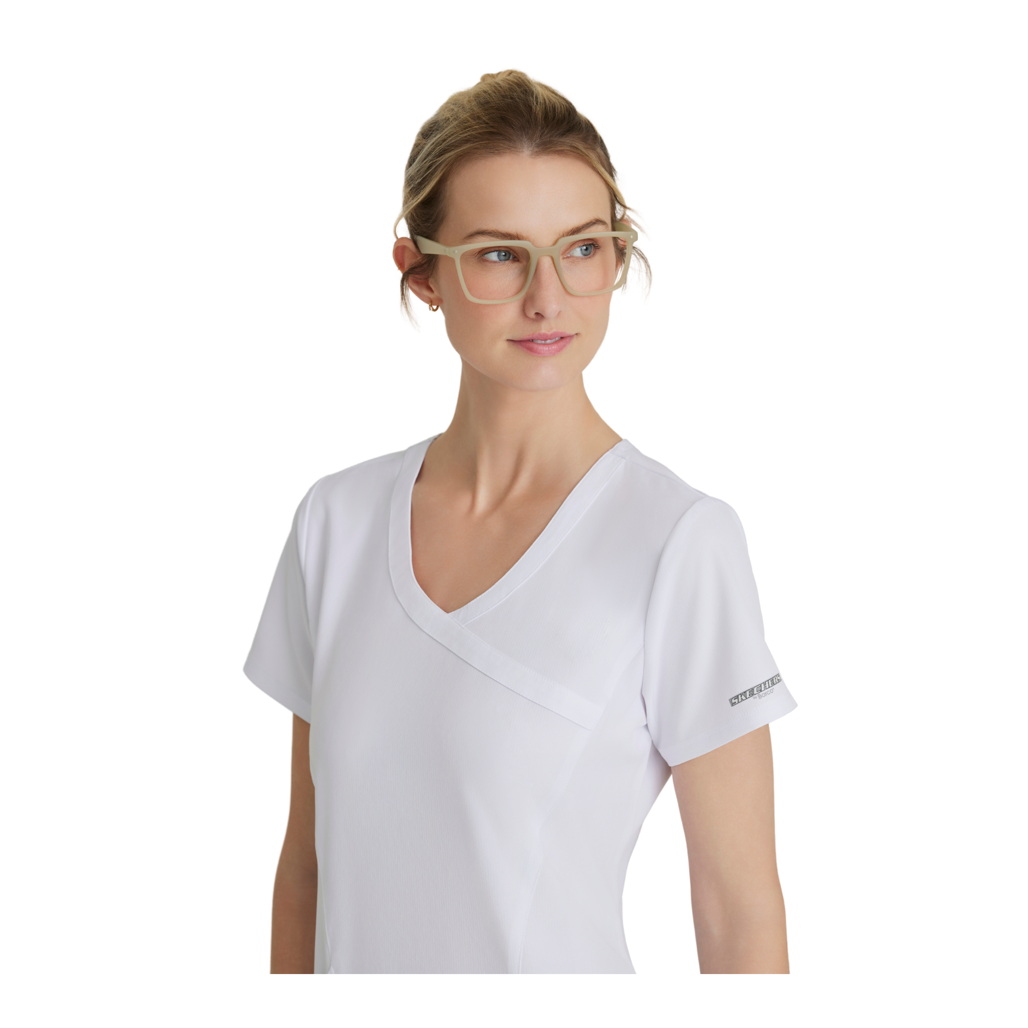 Reliance Top - Haut médical avec col croisé - Femme - Skechers SKECHERS