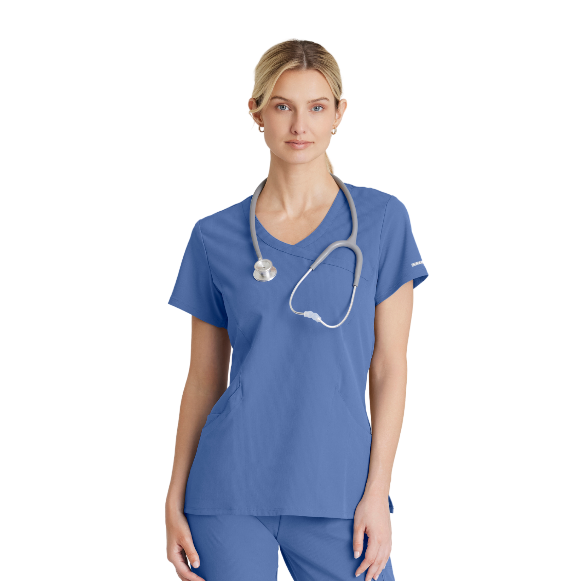 Reliance Top - Haut médical avec col croisé - Femme - Skechers SKECHERS