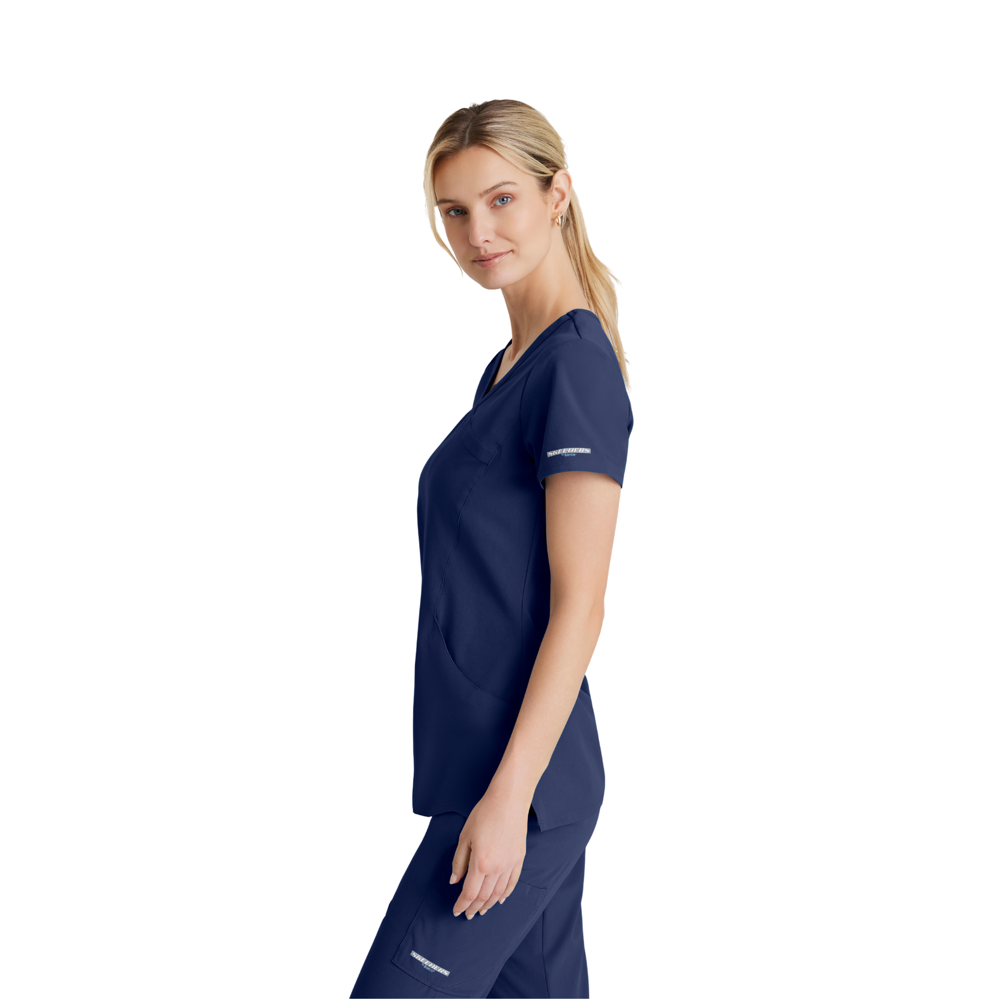 Reliance Top - Haut médical avec col croisé - Femme - Skechers SKECHERS