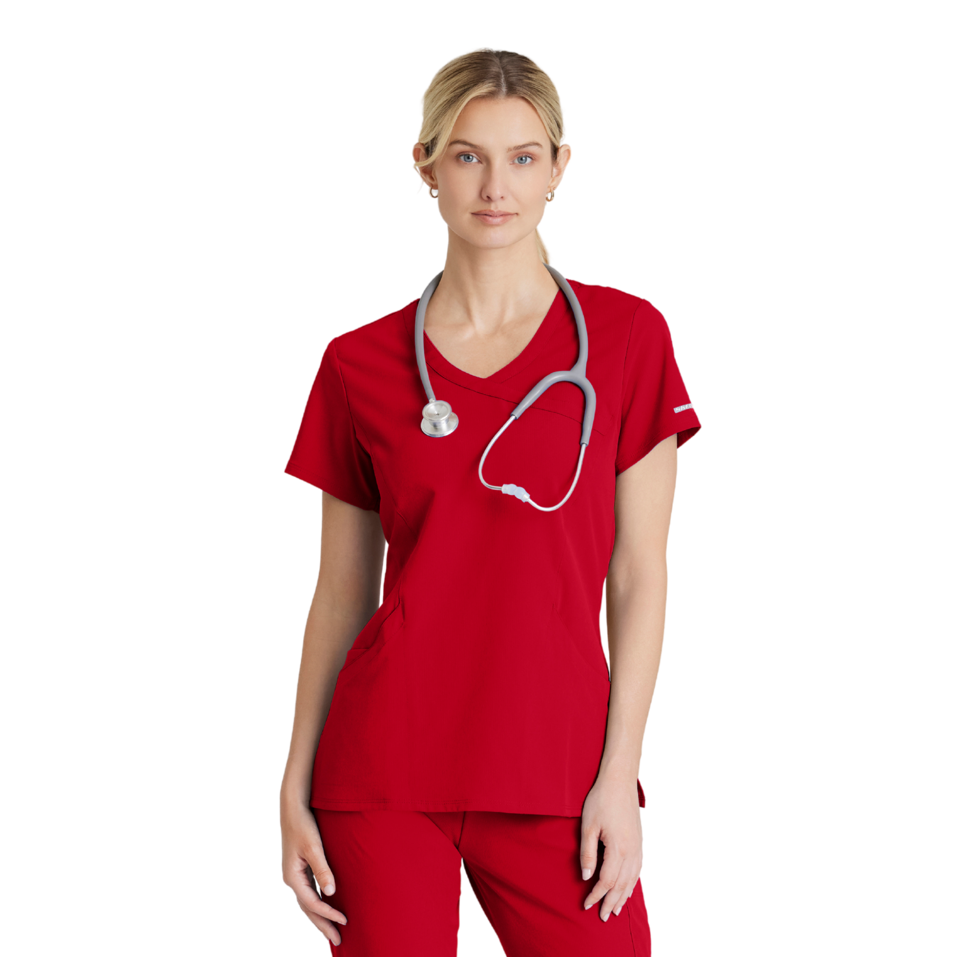 Reliance Top - Haut médical avec col croisé - Femme - Skechers SKECHERS