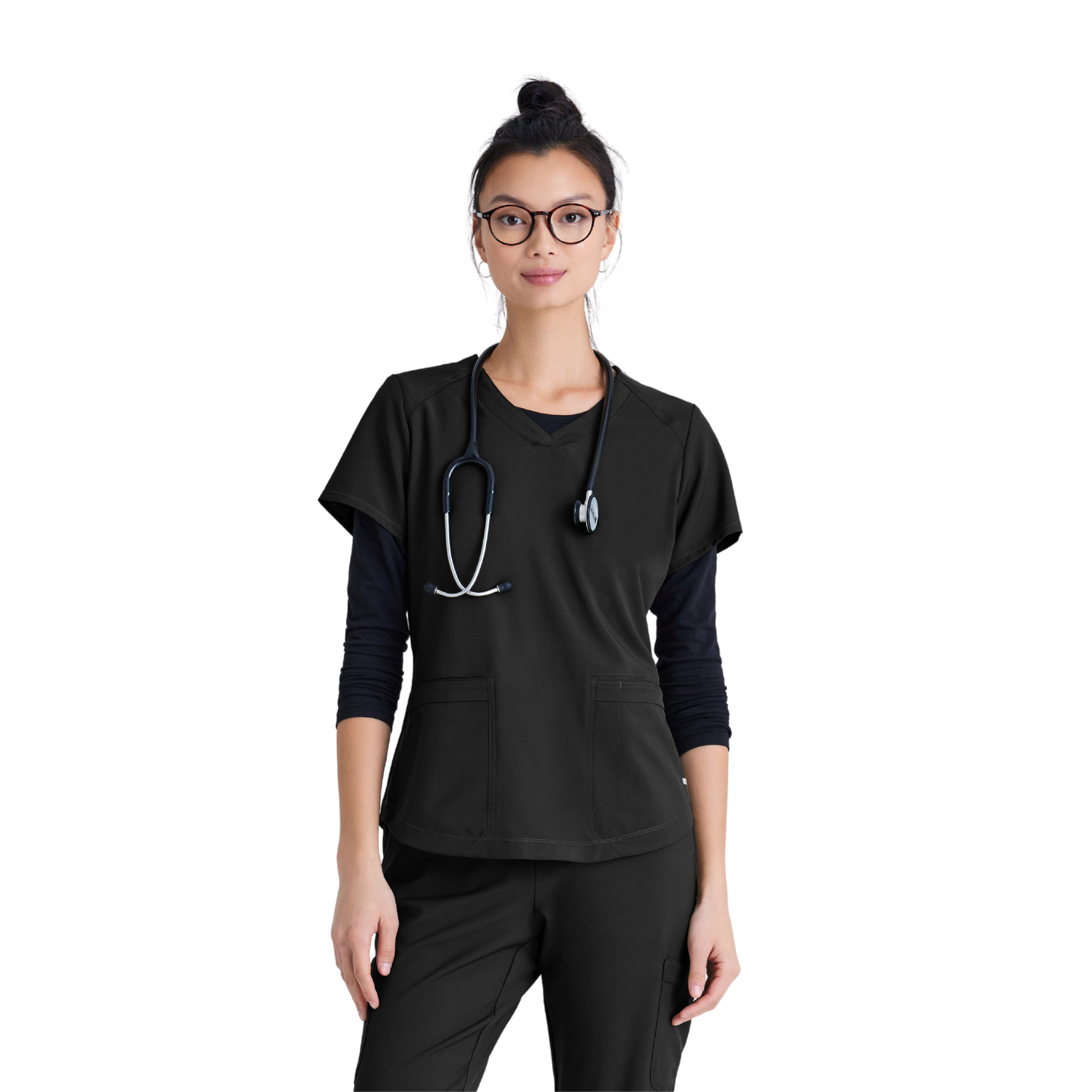 Rhythm Top - Tunique médicale classique et moderne - Femme - Grey’s Anatomy Evolve GREYS ANATOMY EVOLVE