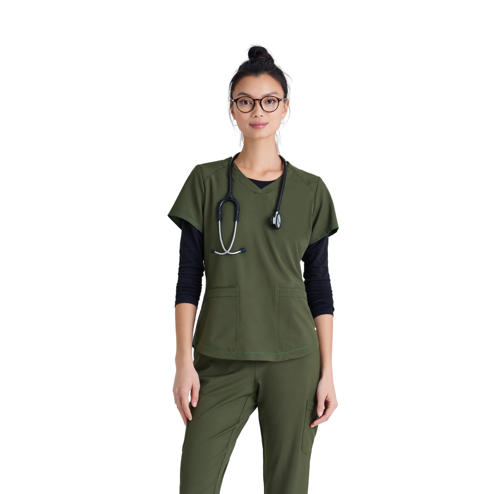 Rhythm Top - Tunique médicale classique et moderne - Femme - Grey’s Anatomy Evolve GREYS ANATOMY EVOLVE