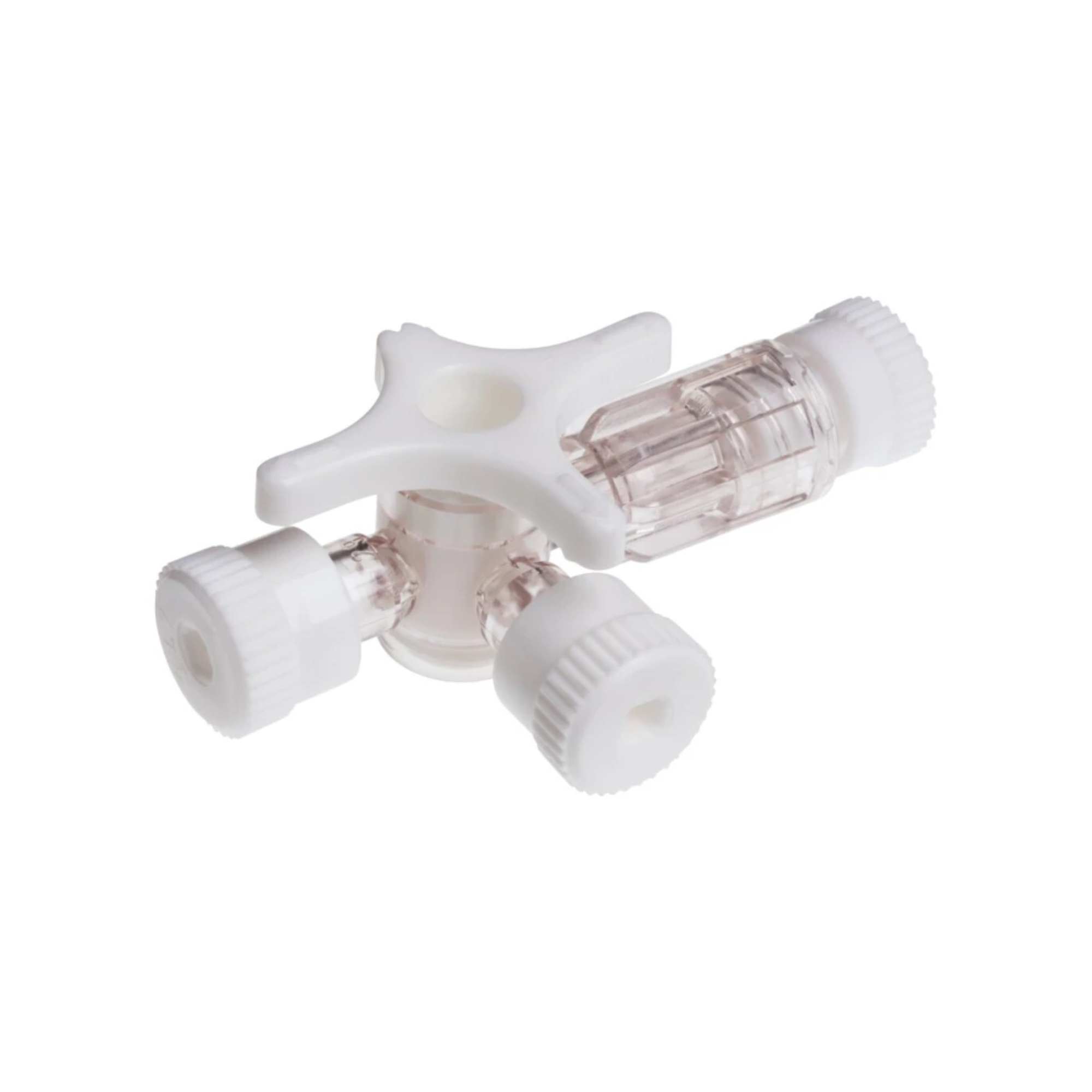 BD Connecta 360° Red 3-Way Tap