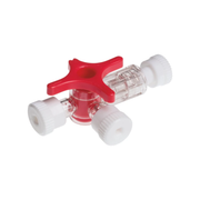 BD Connecta 360° Red 3-Way Tap