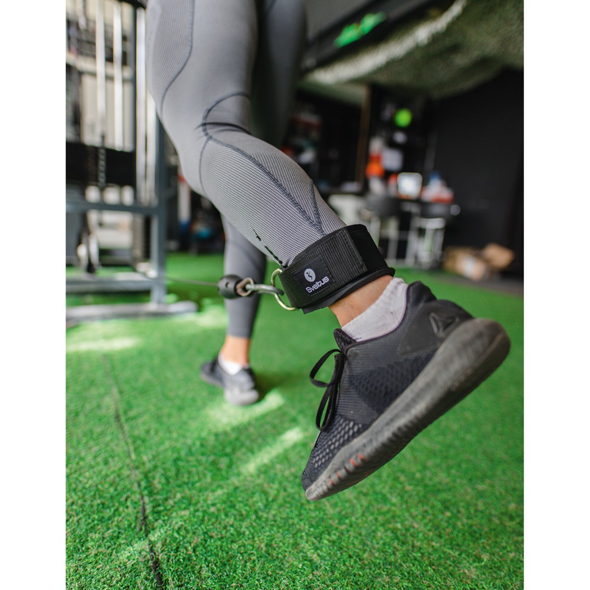 Correa de tobillo para culturismo X2 - Sveltus
